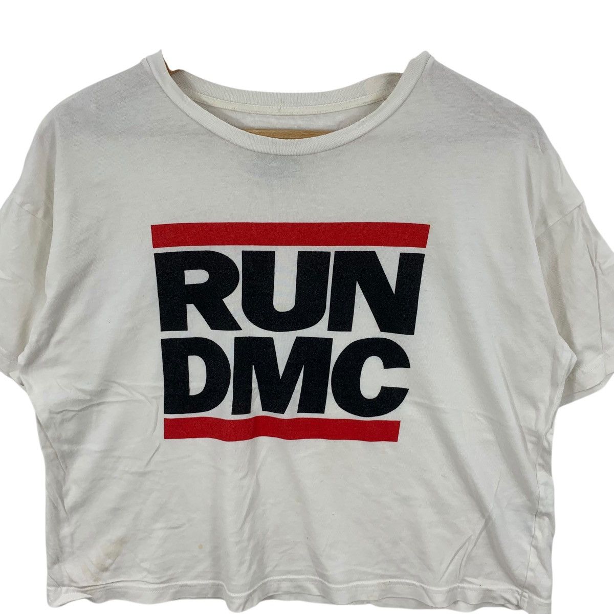 GU GU JAPAN x RUN DMC 2018 Collection Cropped Tee Shirt Top Hip Size M / US 6-8 / IT 42-44 - 5 Thumbnail
