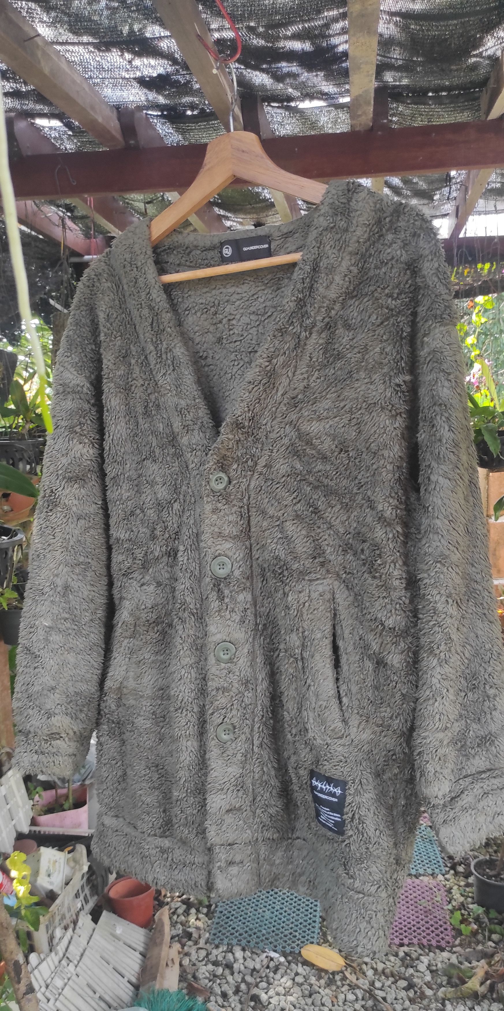 GU × Undercover GU x Undercover Jun Takahashi Cardigan Fleece Size US XS / EU 42 / 0 - 2 Thumbnail