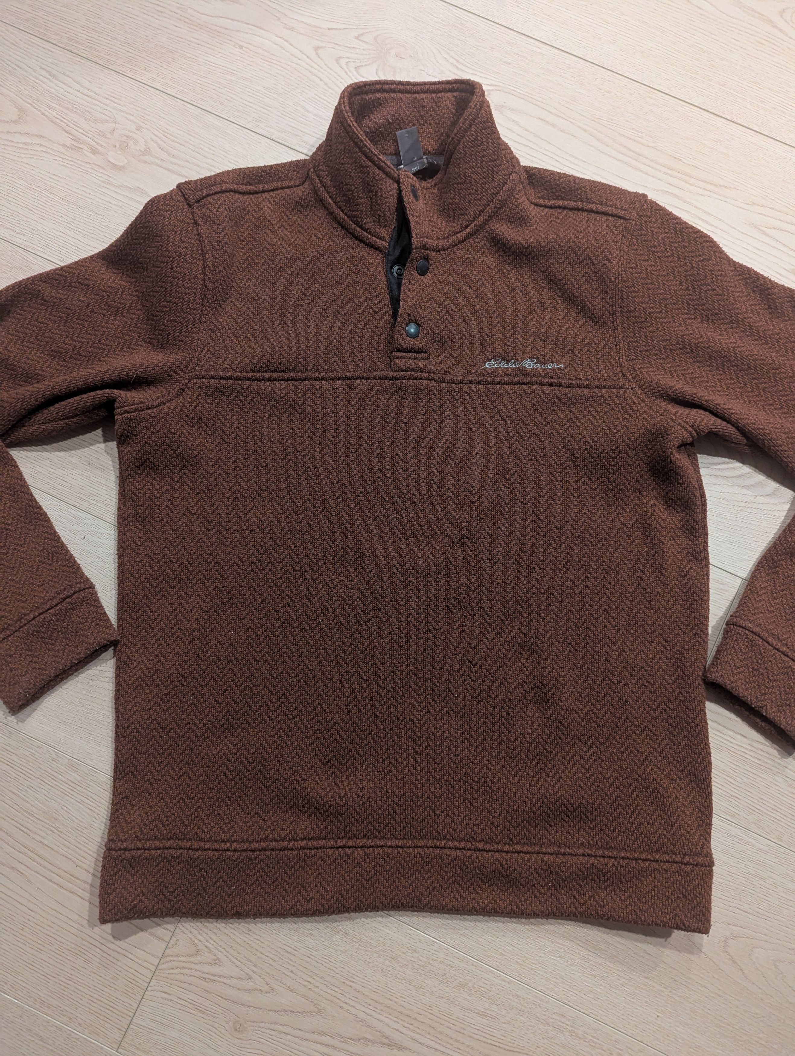 Eddie Bauer Eddie Bauer Quarter Button Fleece Sweater Pullover Size US M / EU 48-50 / 2 - 1 Preview