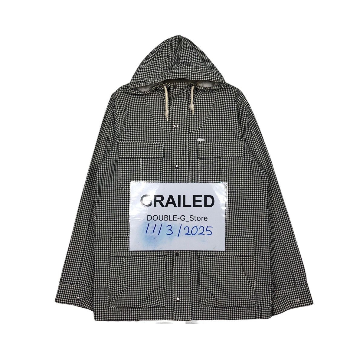 Japanese Brand 📌Vintage Chore Cargo Jacket Lacoste Tartan Issey Miyake Size US M / EU 48-50 / 2 - 1 Thumbnail