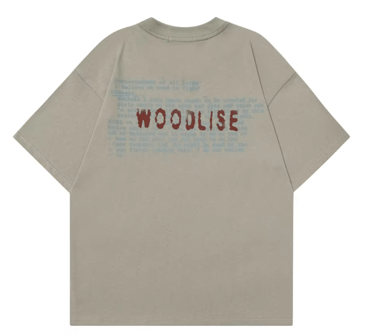 Japanese Brand × Vintage "Woodlies-Gray-L" T-shirt Size US L / EU 52-54 / 3 - 2 Thumbnail