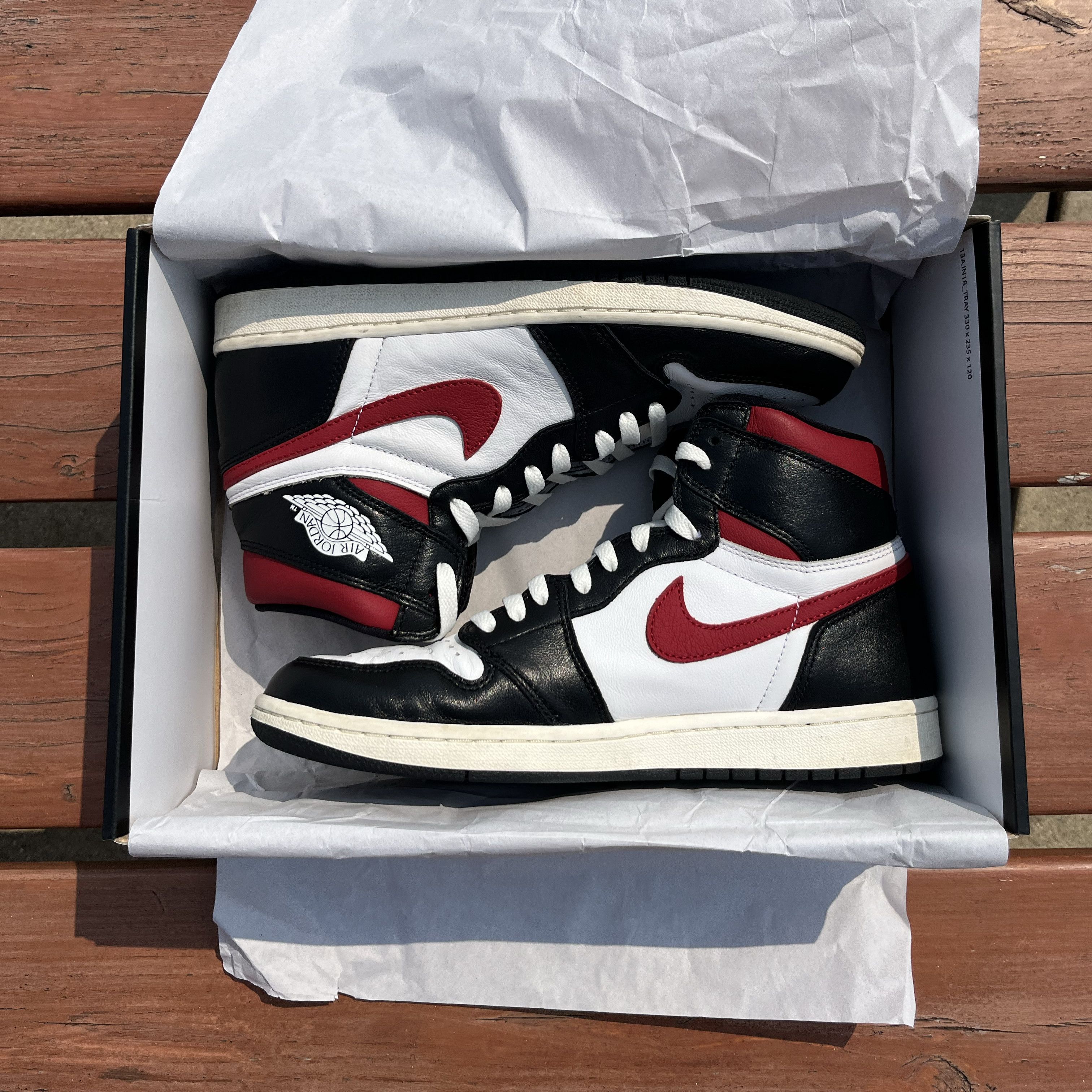 Jordan Brand Nike Jordan 1 Gym Red (Size 10 US M) Size US 10 / EU 43 - 6 Thumbnail