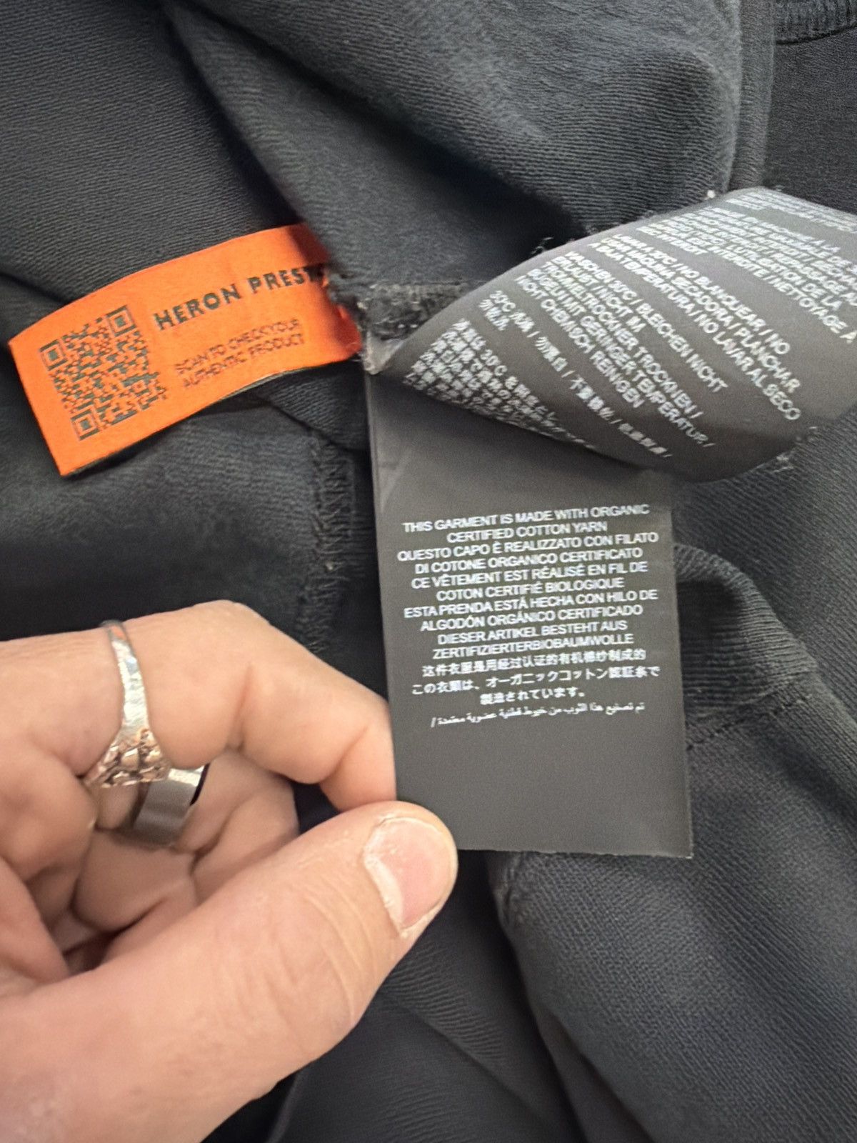 Heron Preston Heron Preston Logo Tee Size US XL / EU 56 / 4 - 9 Thumbnail