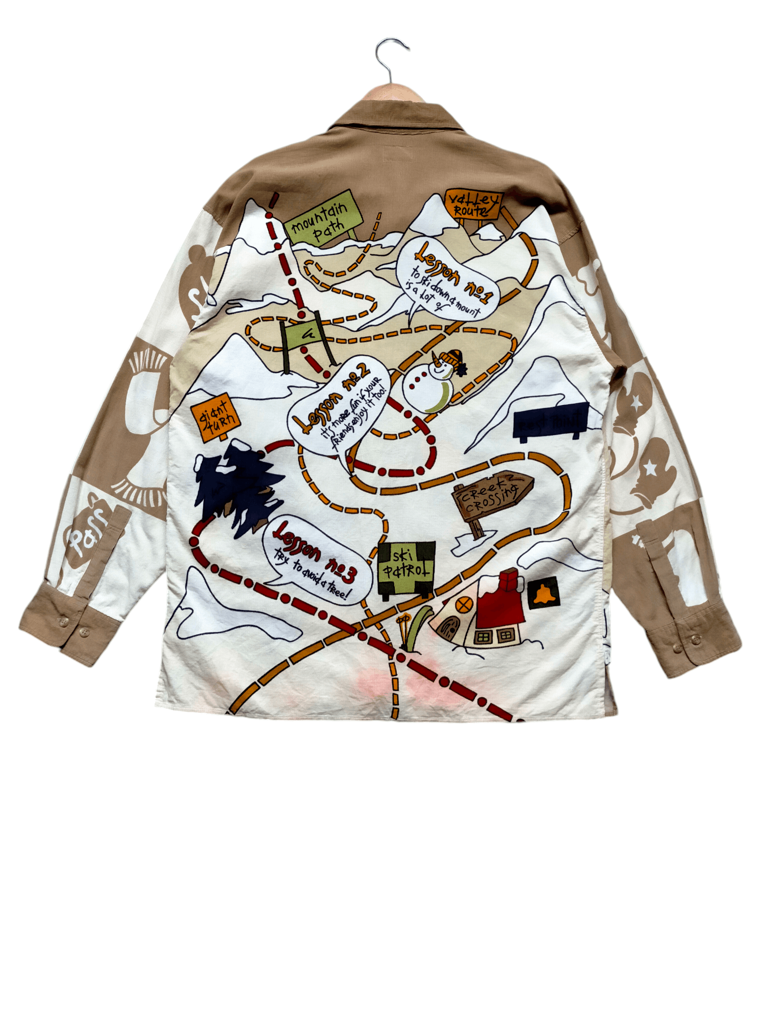 Jean Charles De Castelbajac Vintage JC De Castelbajac Art Pattern Shirts Size US L / EU 52-54 / 3 - 6 Thumbnail