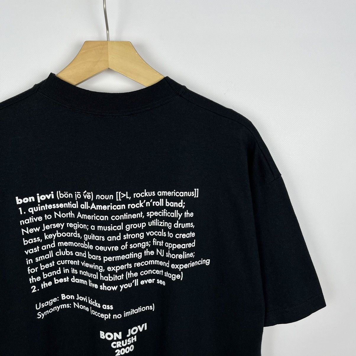 Band Tees × Vintage Vintage Bon Jovi Crush tour band tee 2000’s Size US L / EU 52-54 / 3 - 8 Thumbnail