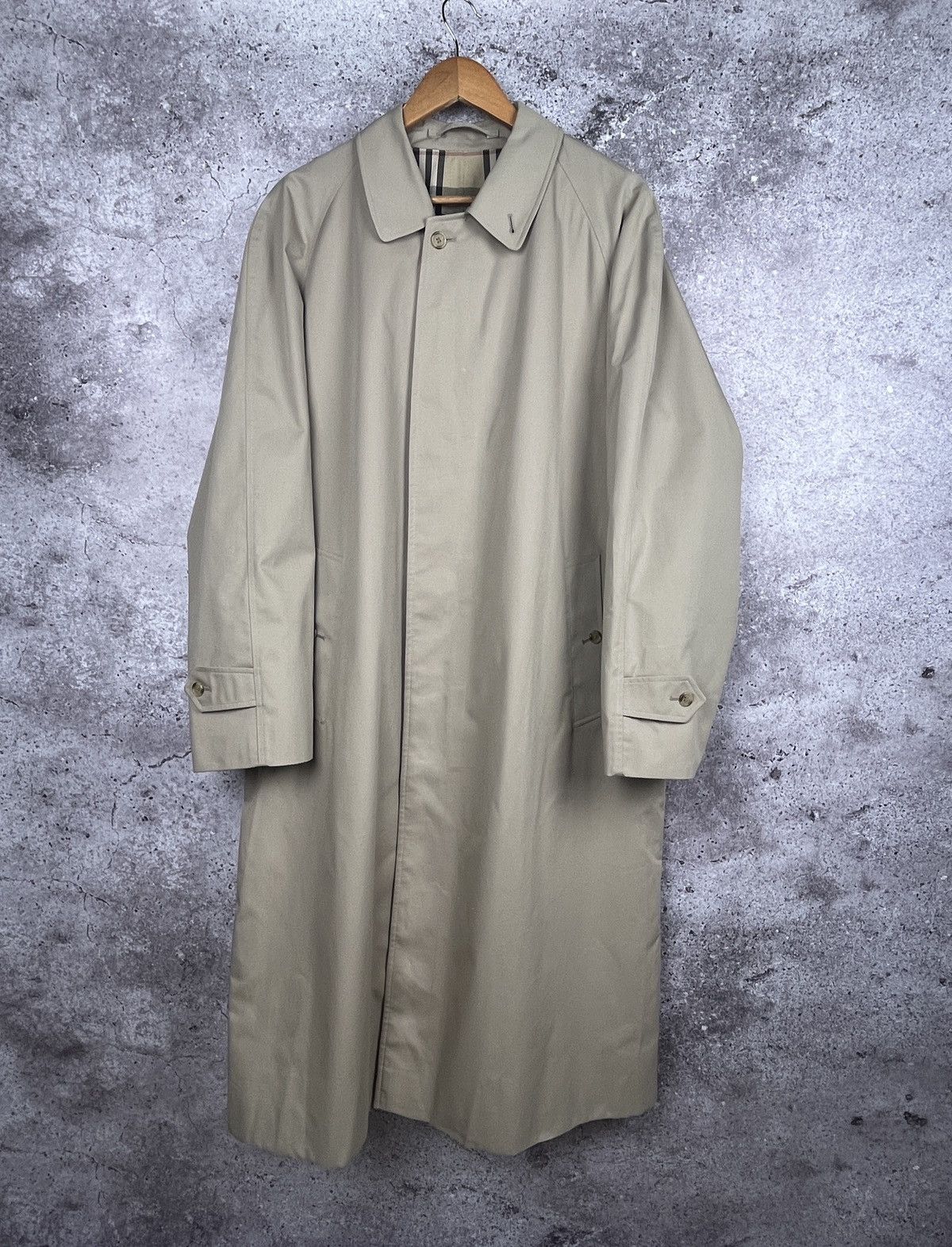 Burberry × Vintage Rare🔥Vintage Burberry London Nova Check Trench Coat Size US L / EU 52-54 / 3 - 2 Thumbnail