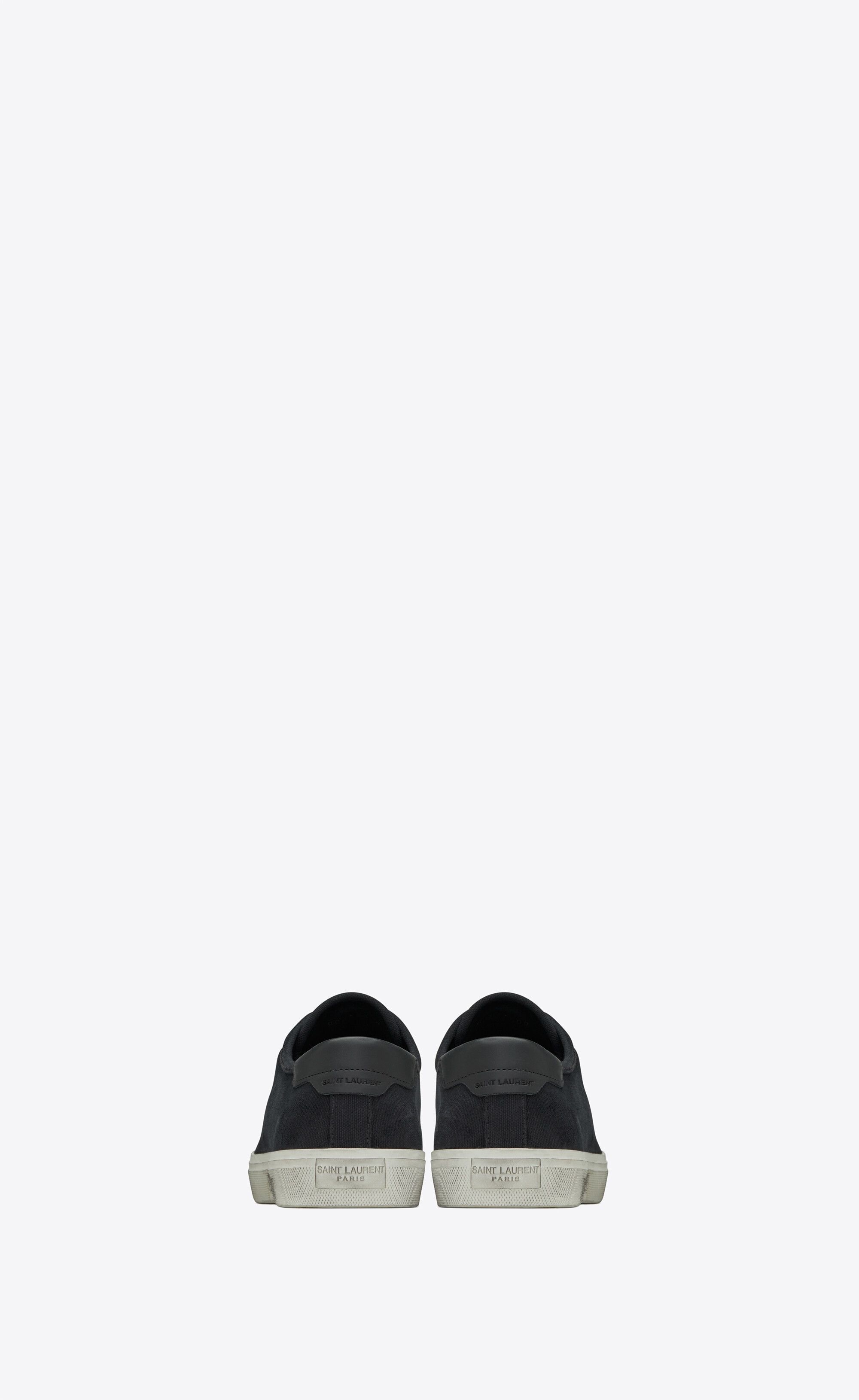 o1bcso1str1224 Malibu Sneakers In Canvas in Black