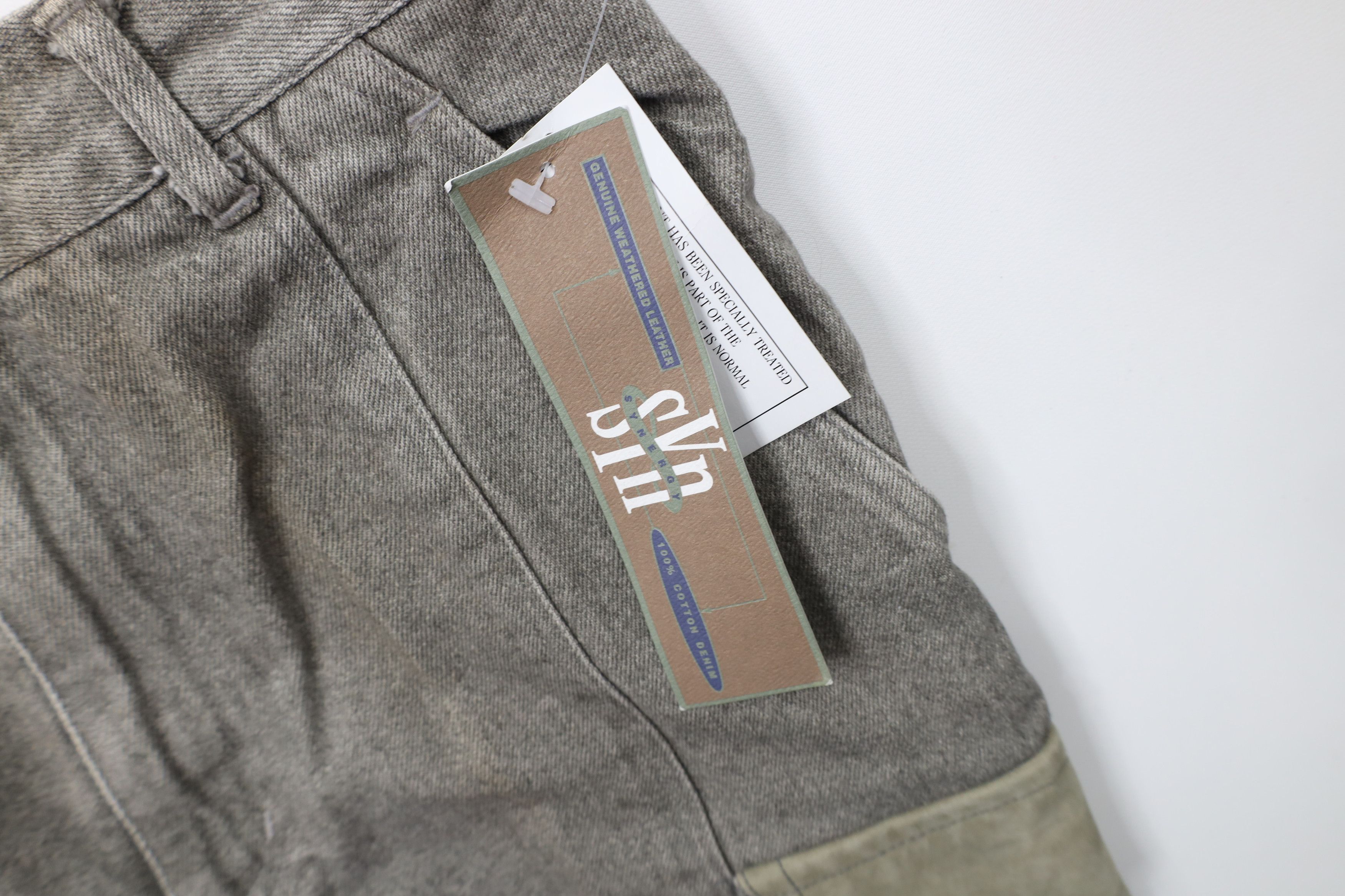 Vintage Deadstock Vintage 90s Streetwear Stonewash Cargo Shorts Size US 30 / EU 46 - 9 Thumbnail