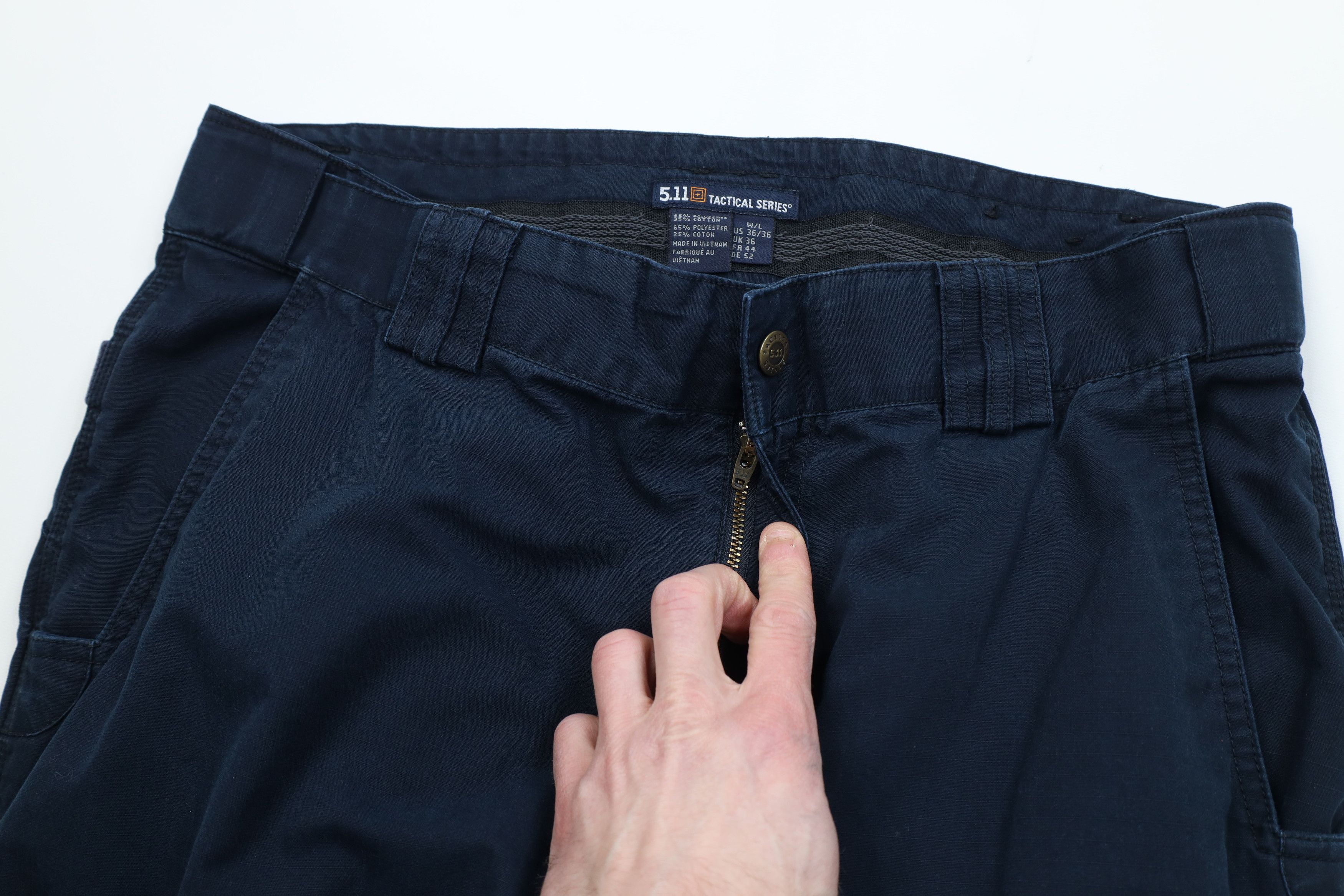Vintage 5.11 Tactical Series Taclite Pro EMS Double Knee Cargo Pants Size US 36 / EU 52 - 9 Thumbnail