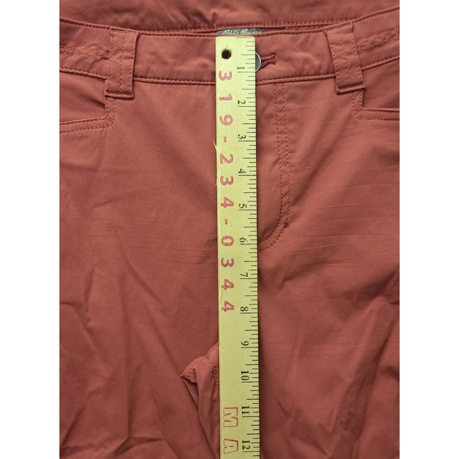Eddie Bauer Eddie Bauer Travex Capris Womens 10 Relaxed Capri Pants 20 Inseam Nylon Pink Size ONE SIZE - 4 Thumbnail