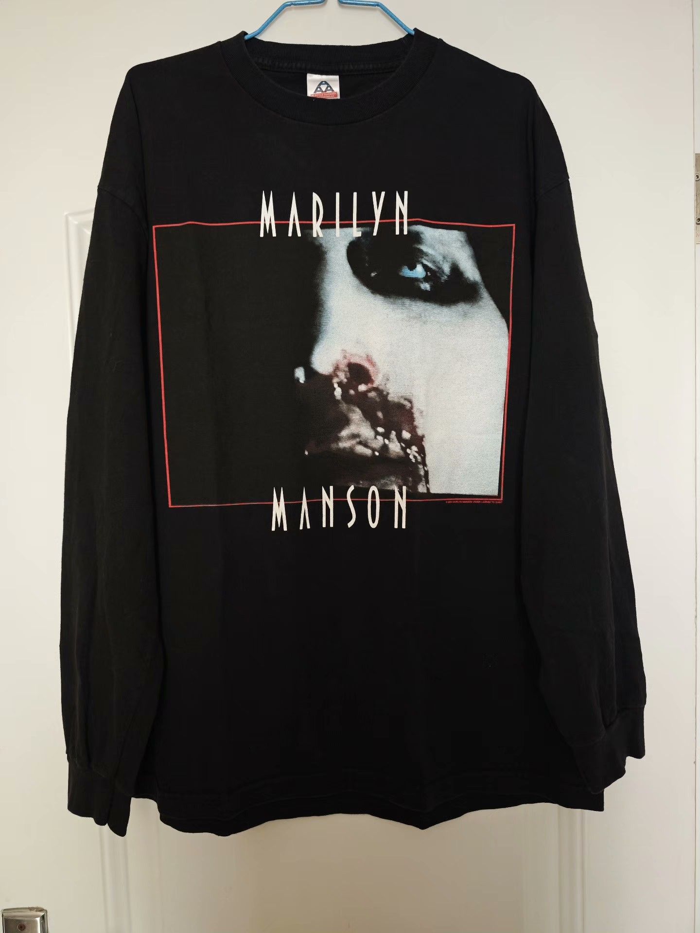 Marilyn Manson Marilyn Manson Lightning Satan Vintage T Size US M / EU 48-50 / 2 - 1 Thumbnail