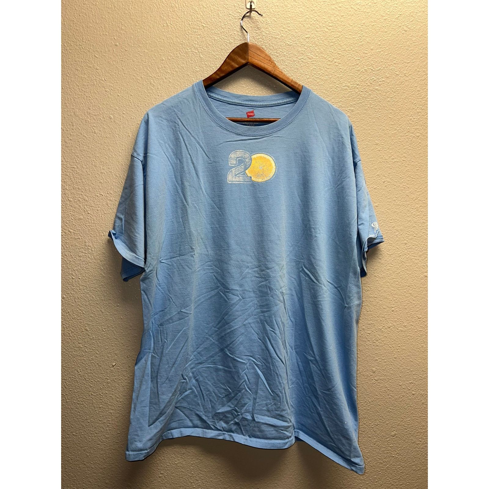 Hanes Jamba Juice Shirt 20th Anniversary Good Drink Faded Tee 2XL Size US XXL / EU 58 / 5 - 2 Thumbnail