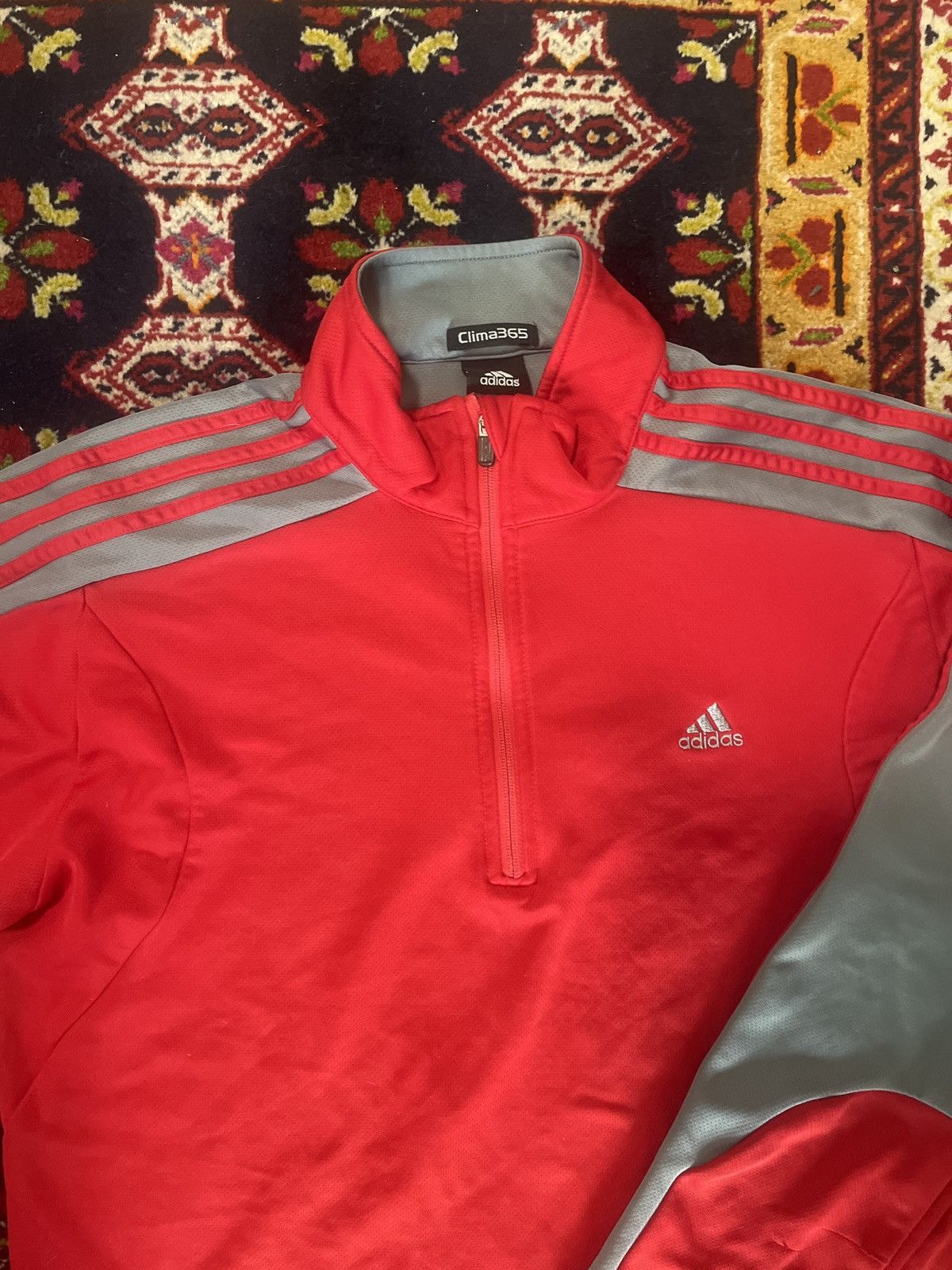 Adidas Y2K Adidas track jacket half zip size L Size US L / EU 52-54 / 3 - 2 Thumbnail
