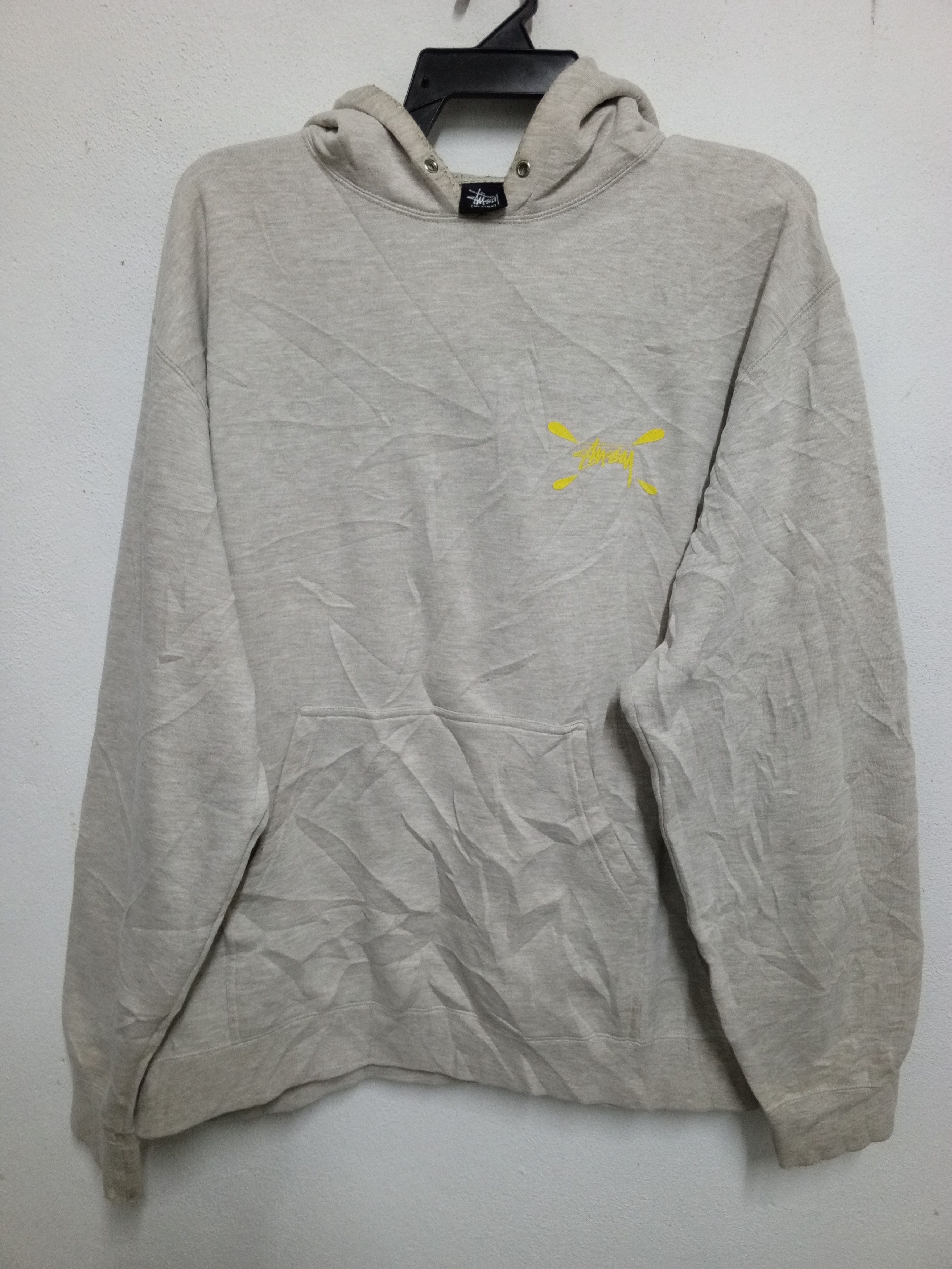 Stussy vintage 99-2000 Y2K hoddies Stussy yellow logo Size US XXL / EU 58 / 5 - 2 Thumbnail