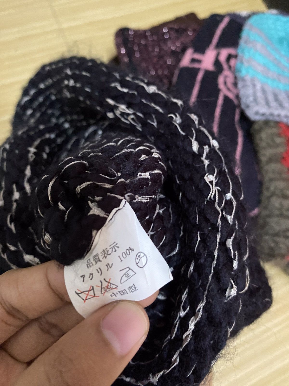 Japanese Brand × Kapital × Vintage Japanese Brand Rare Design Crochet Beanie Hat Size ONE SIZE - 6 Thumbnail