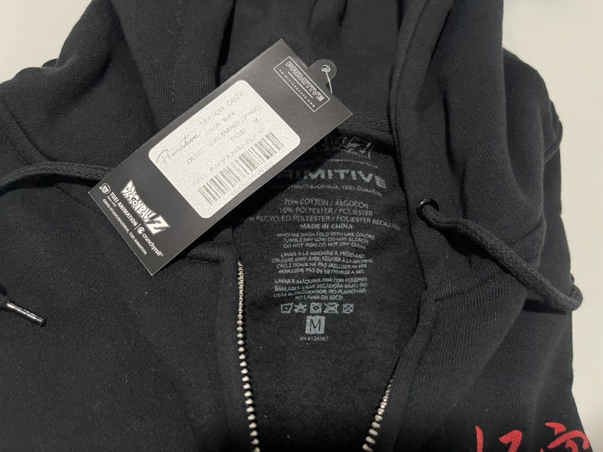 Primitive Primitive x Dragon Ball Z Goku Energy Zip Hoodie Sz M NWT Size US M / EU 48-50 / 2 - 4 Thumbnail