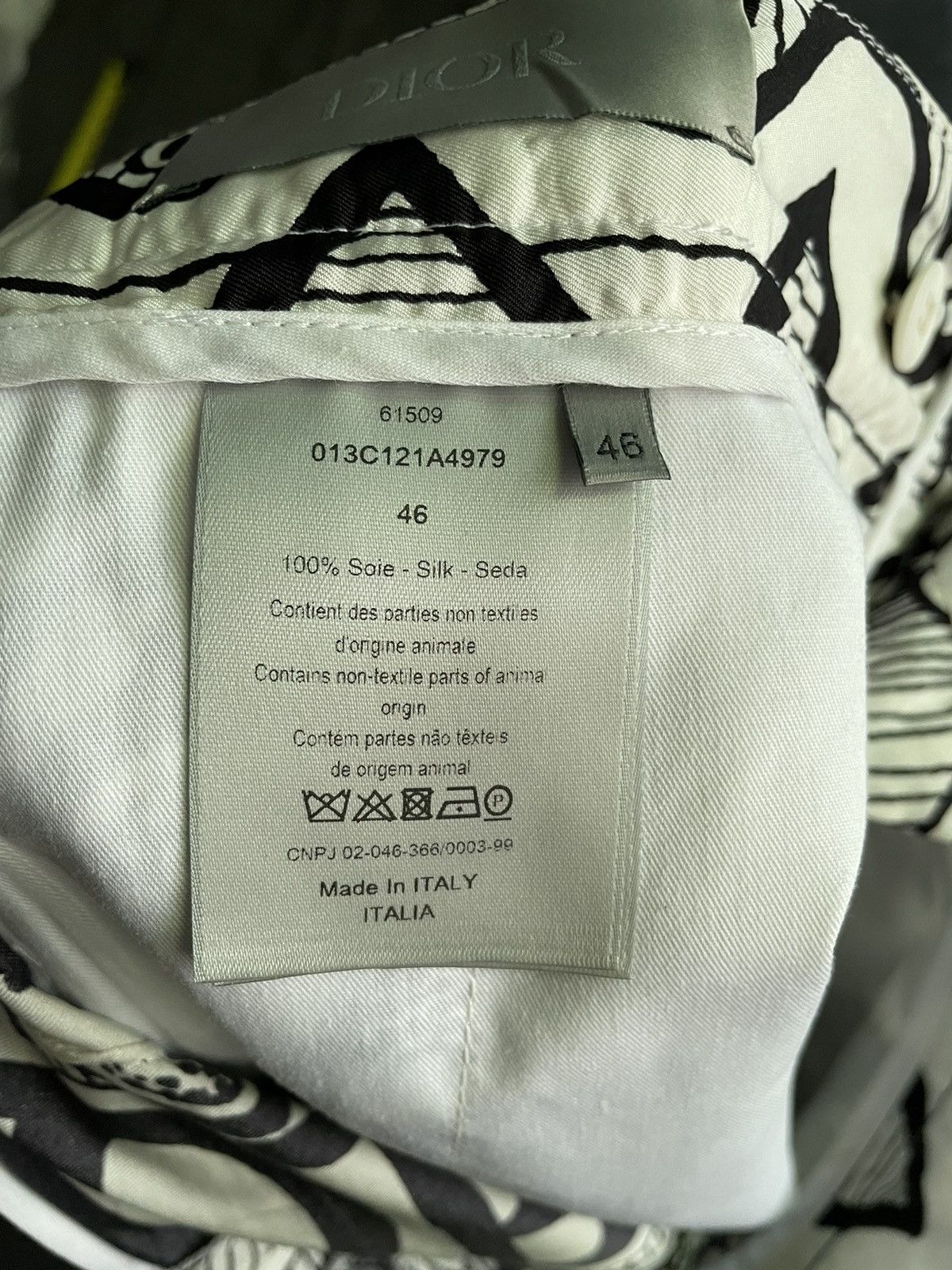 Dior Dior Stussy Floral Silk Shorts Size US 30 / EU 46 - 7 Thumbnail
