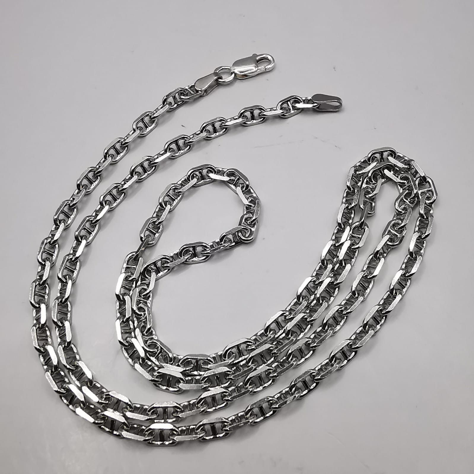 Vintage Jewelry Chain925 Sterling SilverSigned 1559g