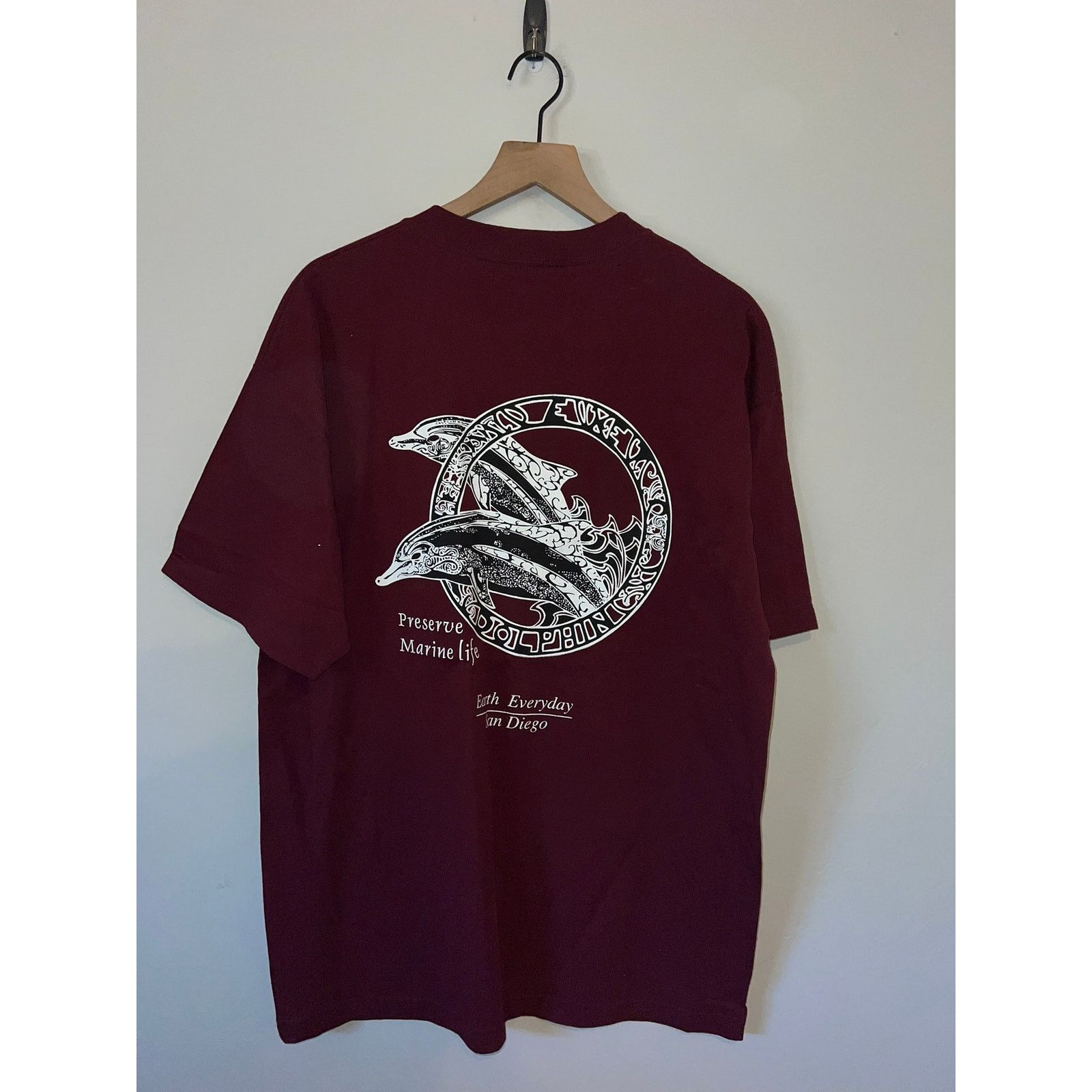 Alstyle Vintage Marine Life Shirt Preserve Earth San Diego Tee VTG Size US XL / EU 56 / 4 - 5 Thumbnail