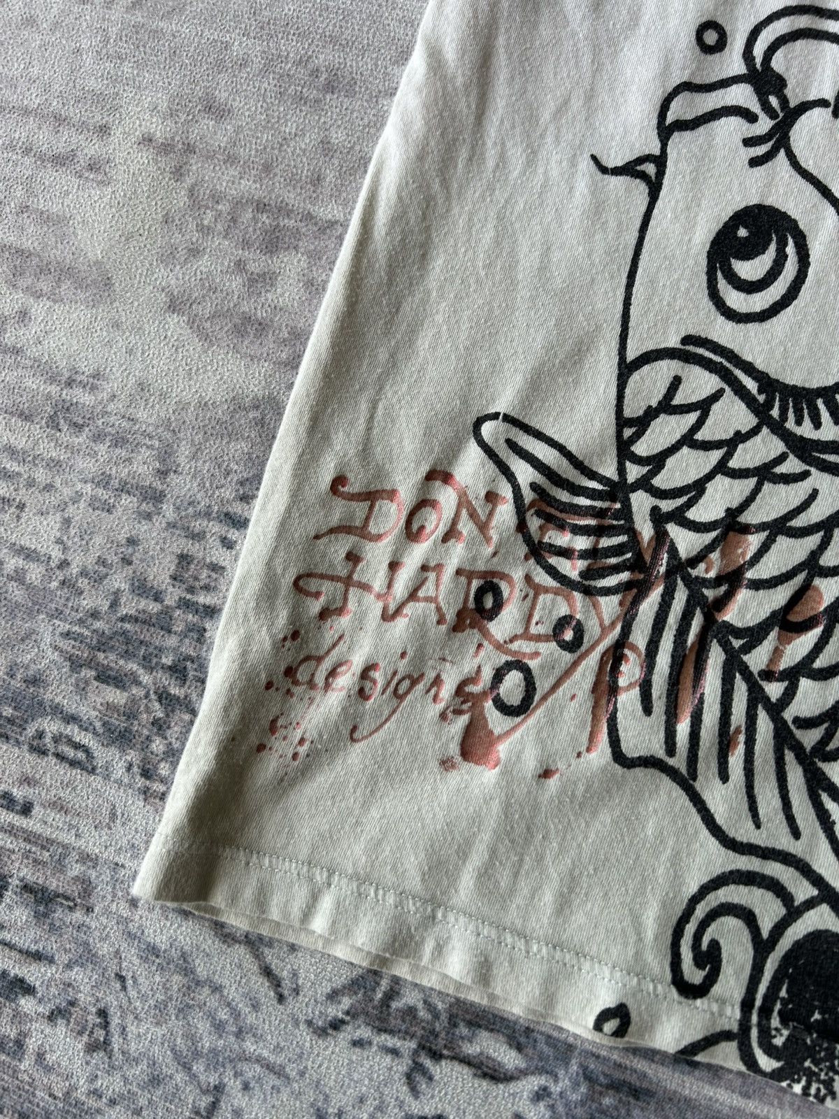 Ed Hardy Y2k Ed Hardy Overprint Snakes Tshirt Size US S / EU 44-46 / 1 - 10 Thumbnail