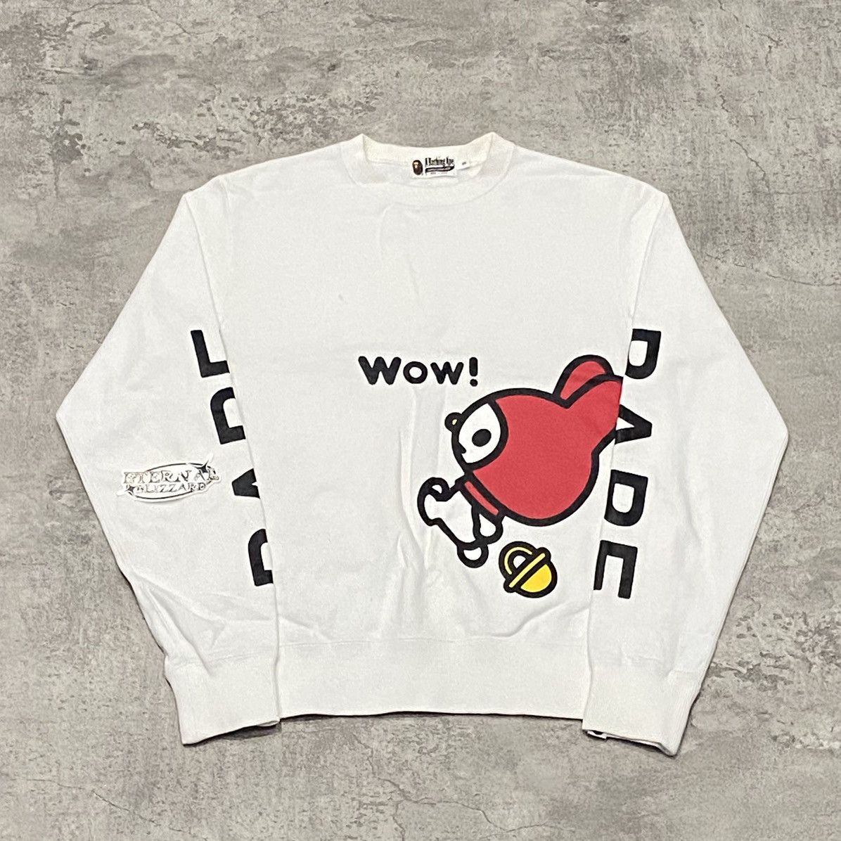 Bape Bape X My Melody White Crewneck Size US S / EU 44-46 / 1 - 1 Thumbnail