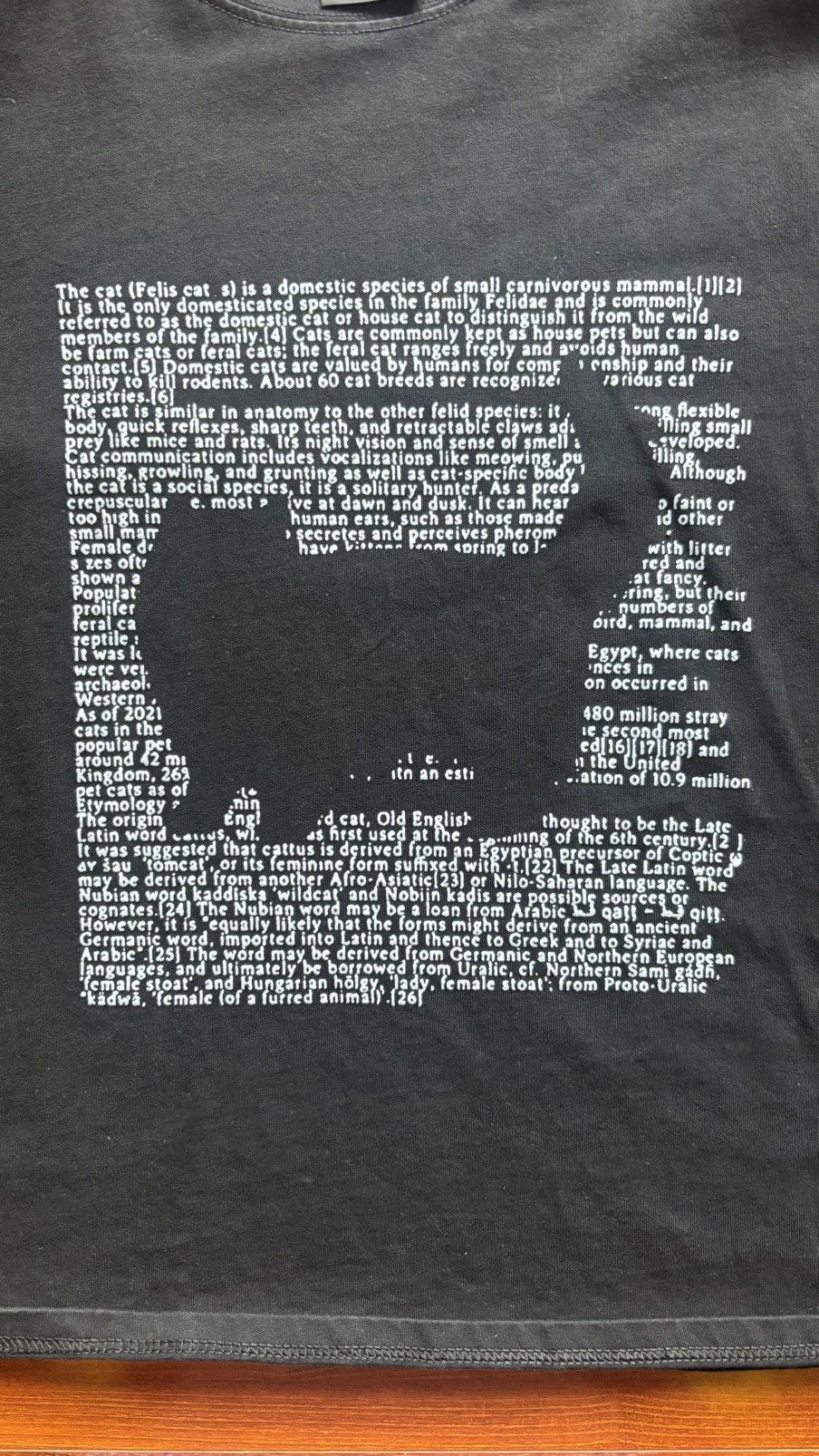 Giant L - GIANT I Love Cats Graphic Unisex Tee Size US L / EU 52-54 / 3 - 2 Thumbnail