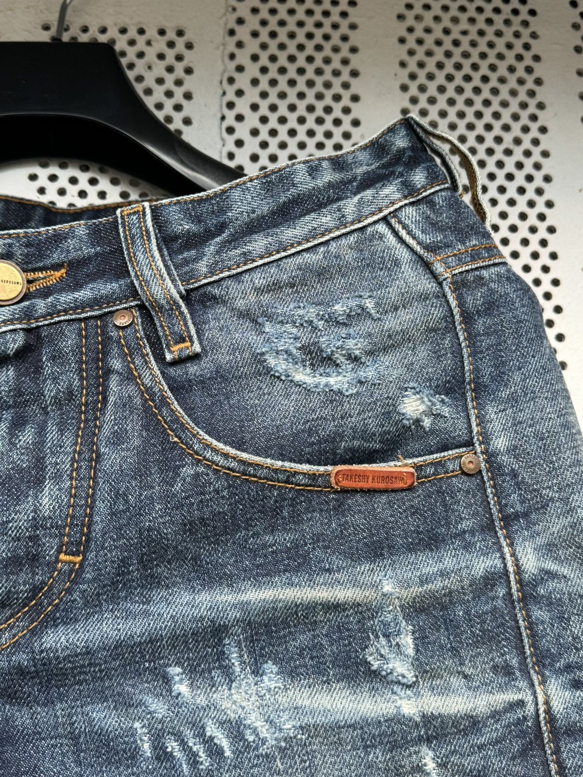 Takeshy Kurosawa Takeshy Kurosawa Handmade Jeans Blue Size US 32 / EU 48 - 7 Thumbnail