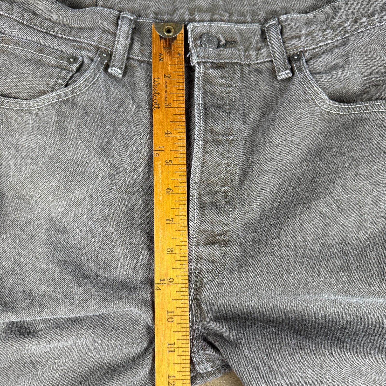Levi's Y2K Levi’s 501XX Button Fly Jeans Men’s 33x29 Grey Size US 33 - 11 Thumbnail