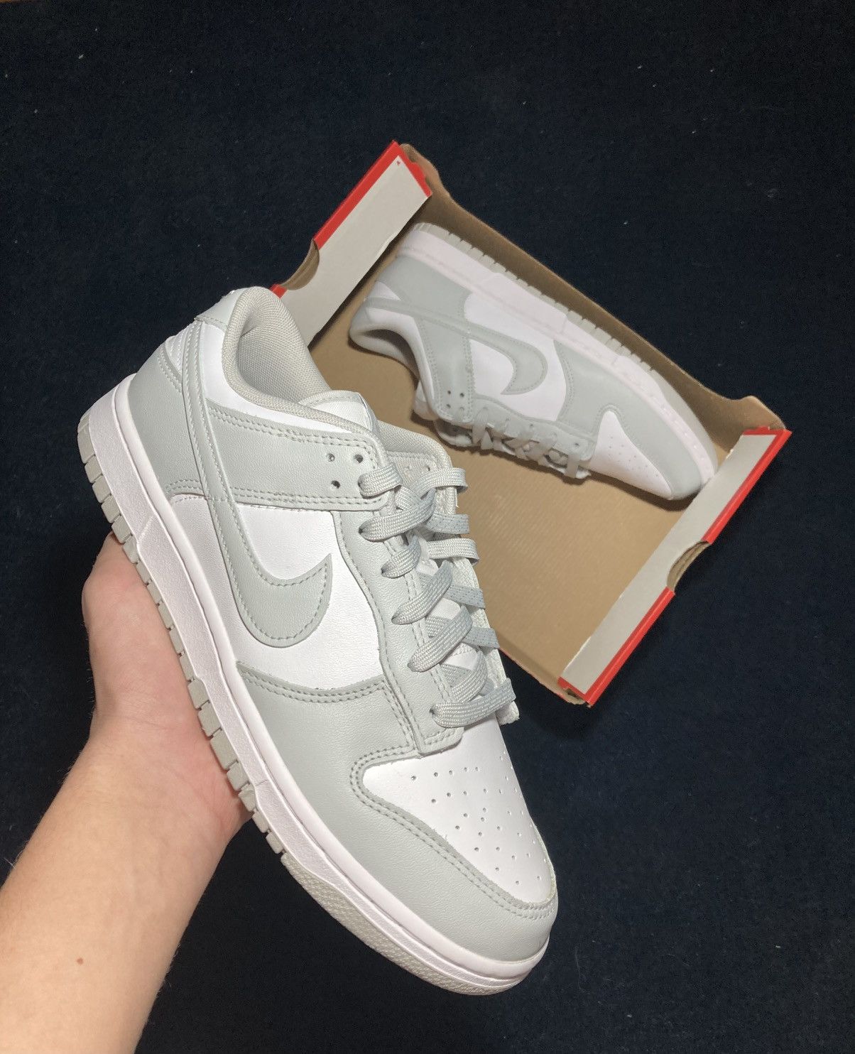 Nike Nike dunk low grey fog Size US 10 / EU 43 - 1 Thumbnail