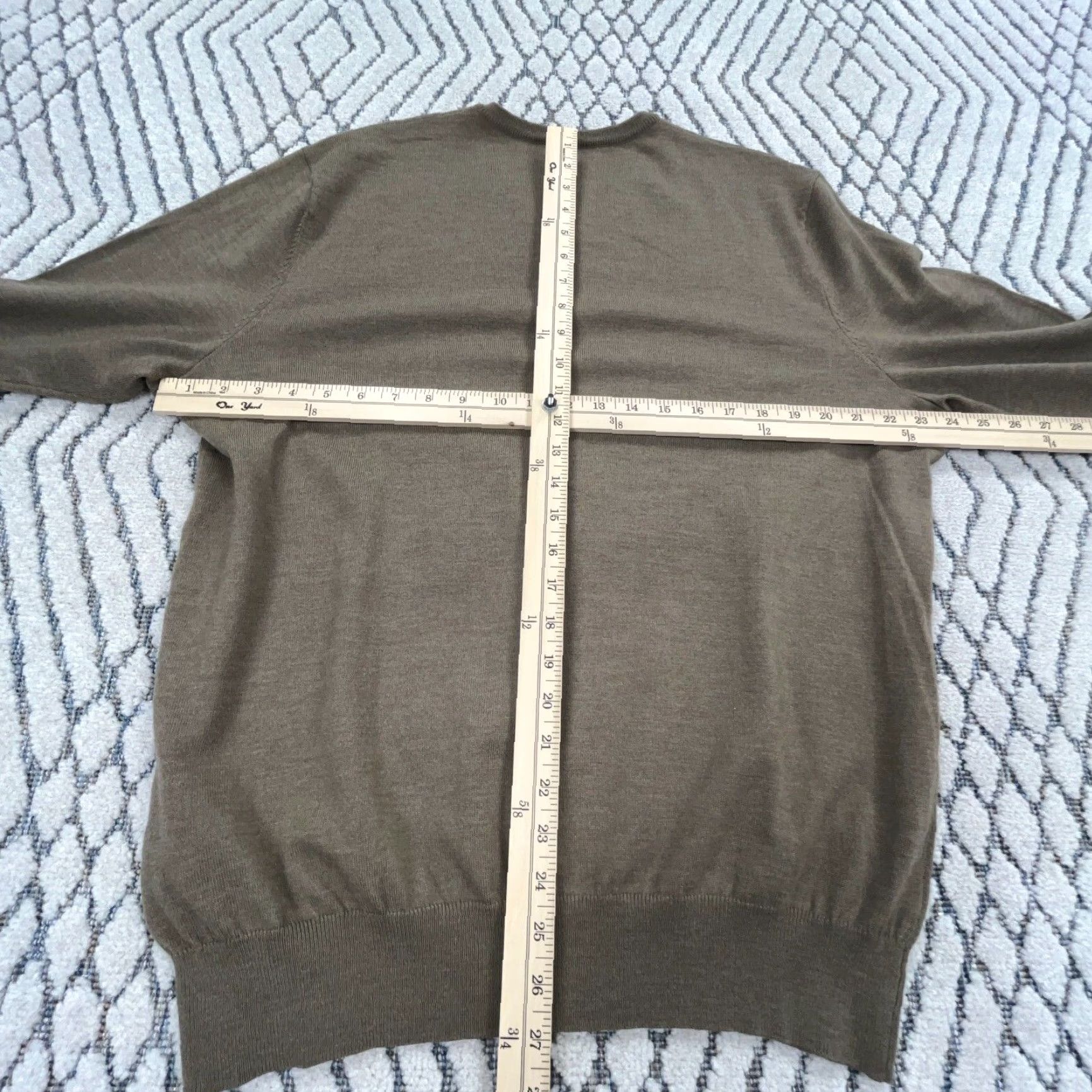 Polo Ralph Lauren Polo Ralph Lauren Polo Golf Sweater Men XL Brown Merino Wool V-Neck Pullover Size US XL / EU 56 / 4 - 7 Thumbnail
