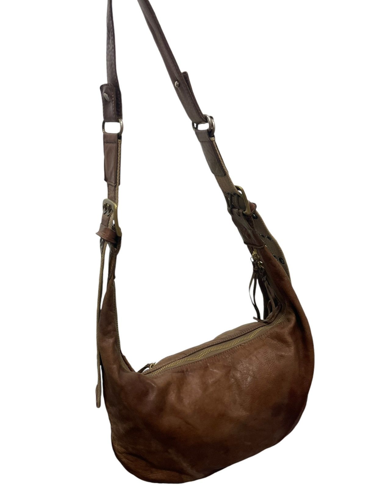 Genuine Leather Full Leather Regalo Shoulder Bag 5🟩 Size ONE SIZE - 5 Thumbnail