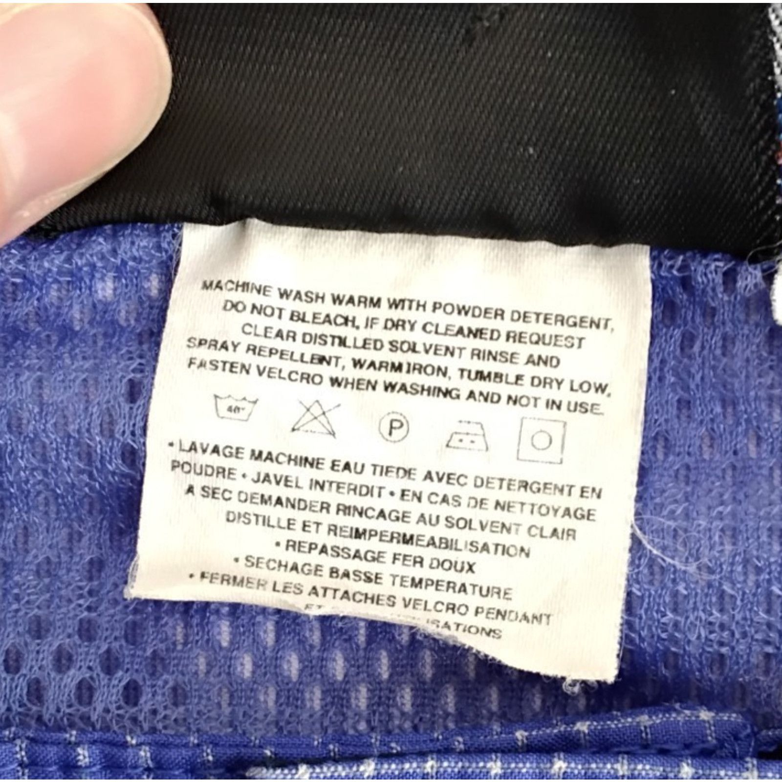 Patagonia Patagonia Super Alpine Ski Bibs Men's L Blue Grid VTG 90's Size US 36 / EU 52 - 9 Thumbnail