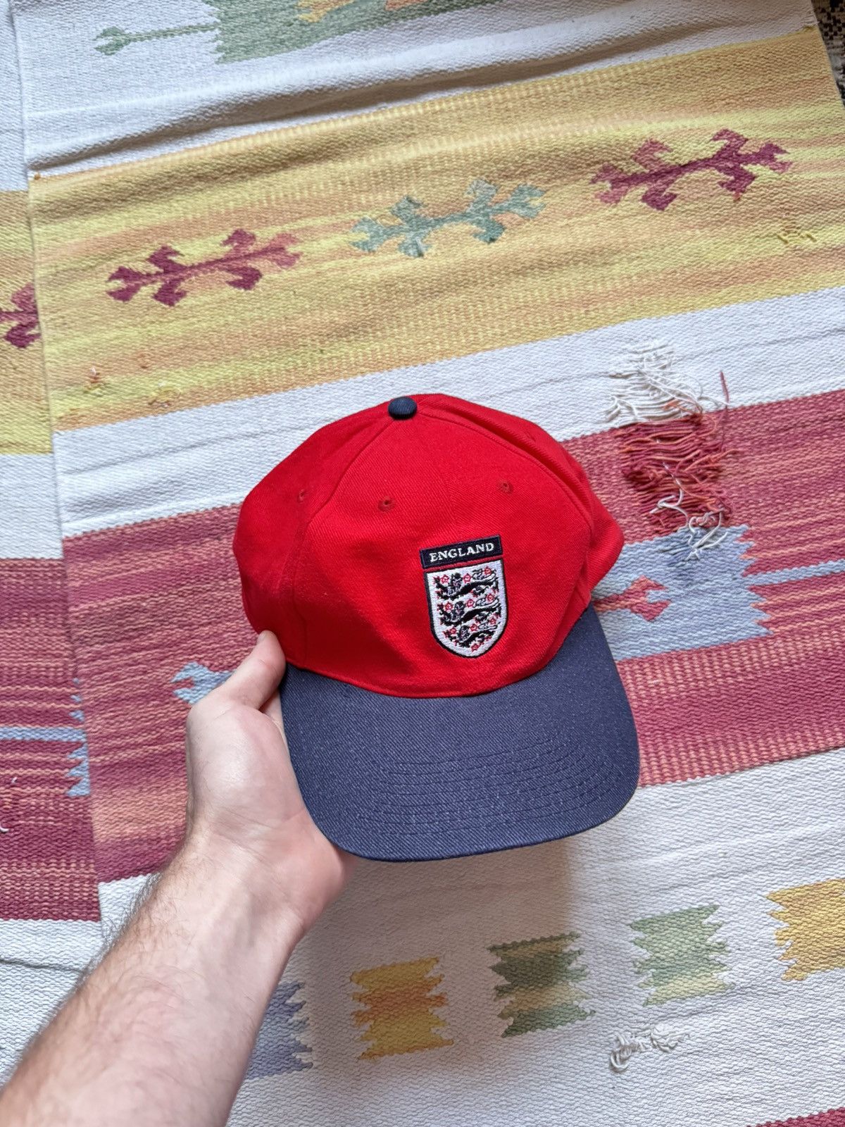 Vintage Vintage National Team England x Carlsberg Soccer Hat Size ONE SIZE - 1 Thumbnail