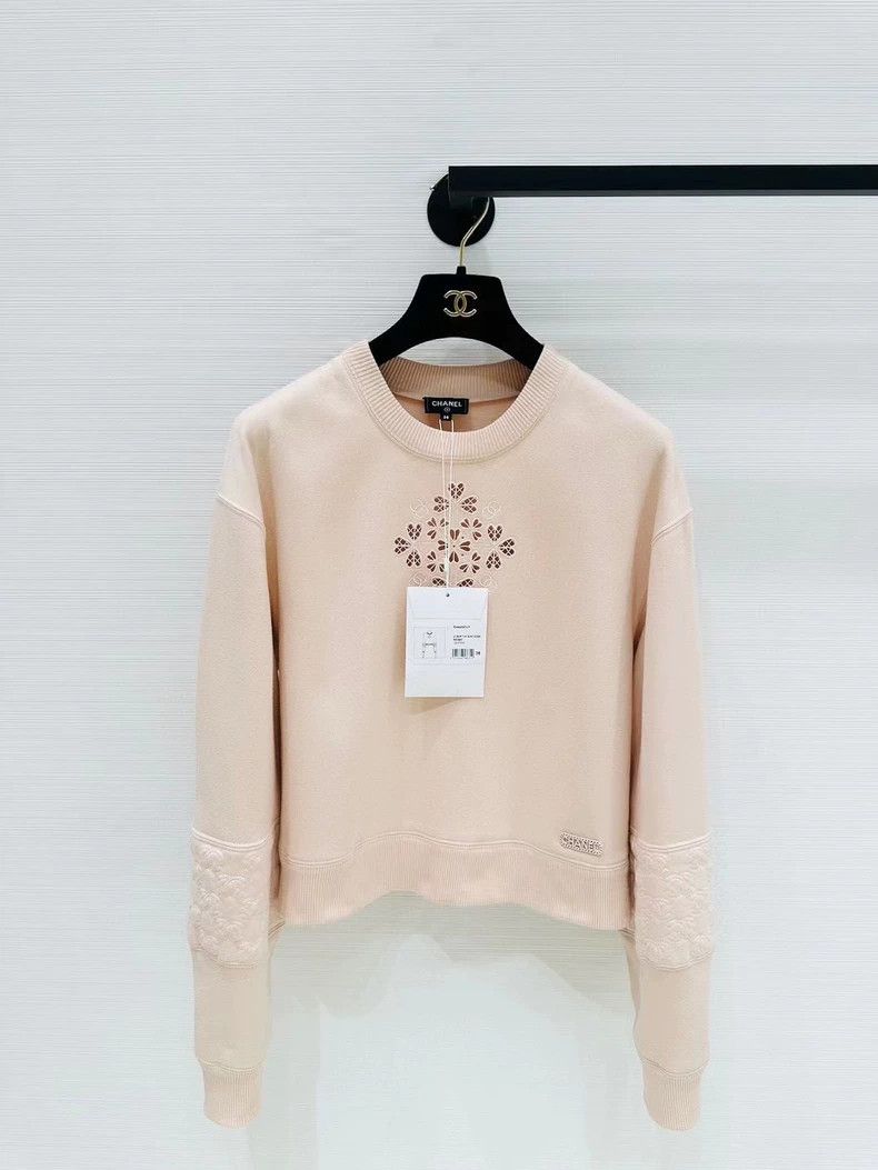 Chanel Chanel Nude hollow sweatshirt Size XS / US 0-2 / IT 36-38 - 1 Thumbnail