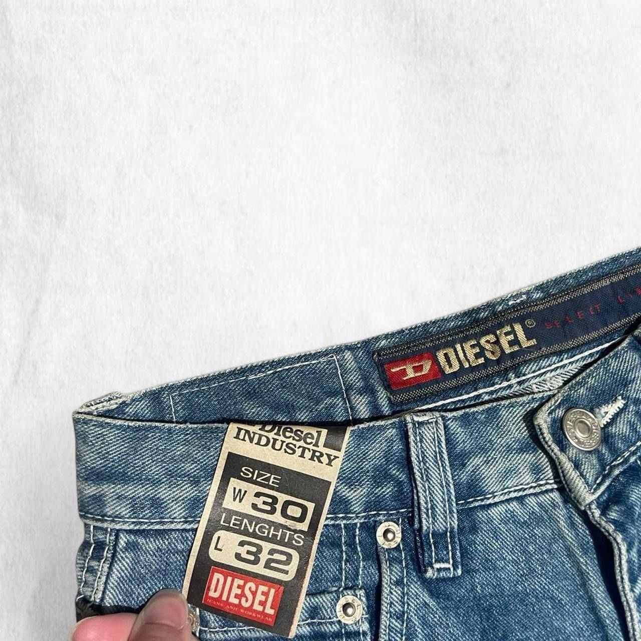 Diesel Diesel ARCHIVE DEADSTOCK light-wash blue flare jeans Size 30" / US 8 / IT 44 - 4 Thumbnail
