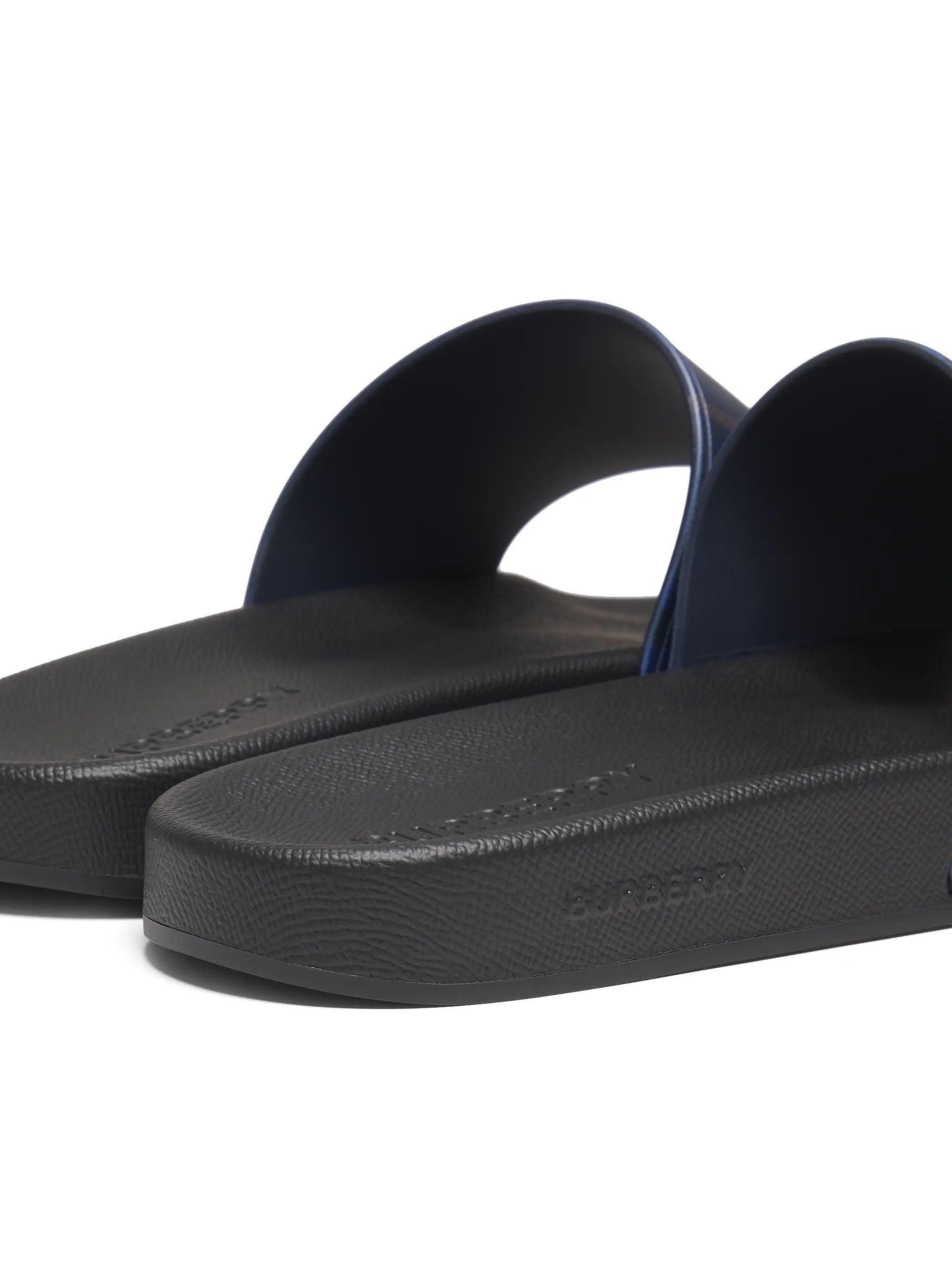 Burberry os11x0126 Furley Check Slide Sandals in Multicolor Size US 8 / EU 41 - 3 Thumbnail