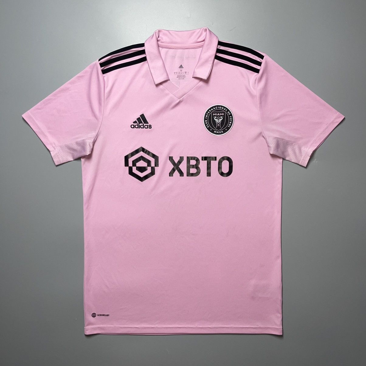 Vintage INTER MIAMI ADIDAS 2023/2024 FOOTBALL HOME JERSEY #10 MESSI Size US M / EU 48-50 / 2 - 2 Thumbnail