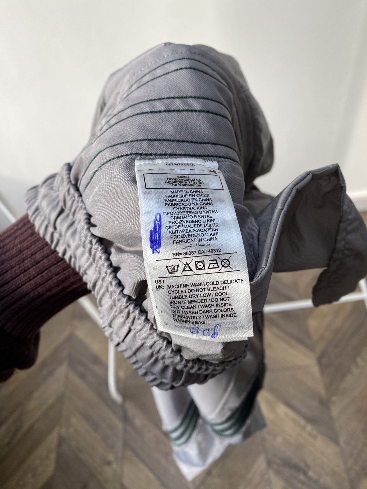 Adidas Song For The Mute Track Pants 'Grey Green'