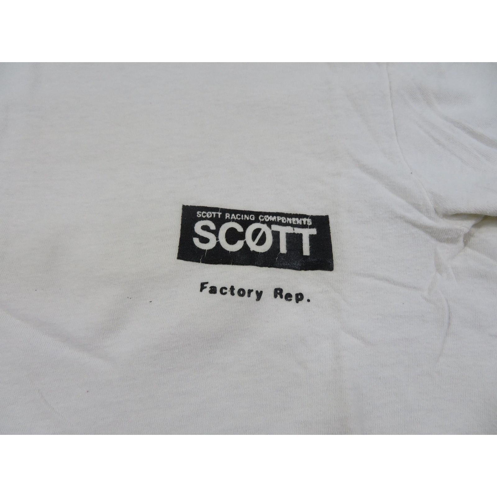 Other Scott Racing Components T-Shirt Double-Sided White Sz S Size US S / EU 44-46 / 1 - 4 Thumbnail