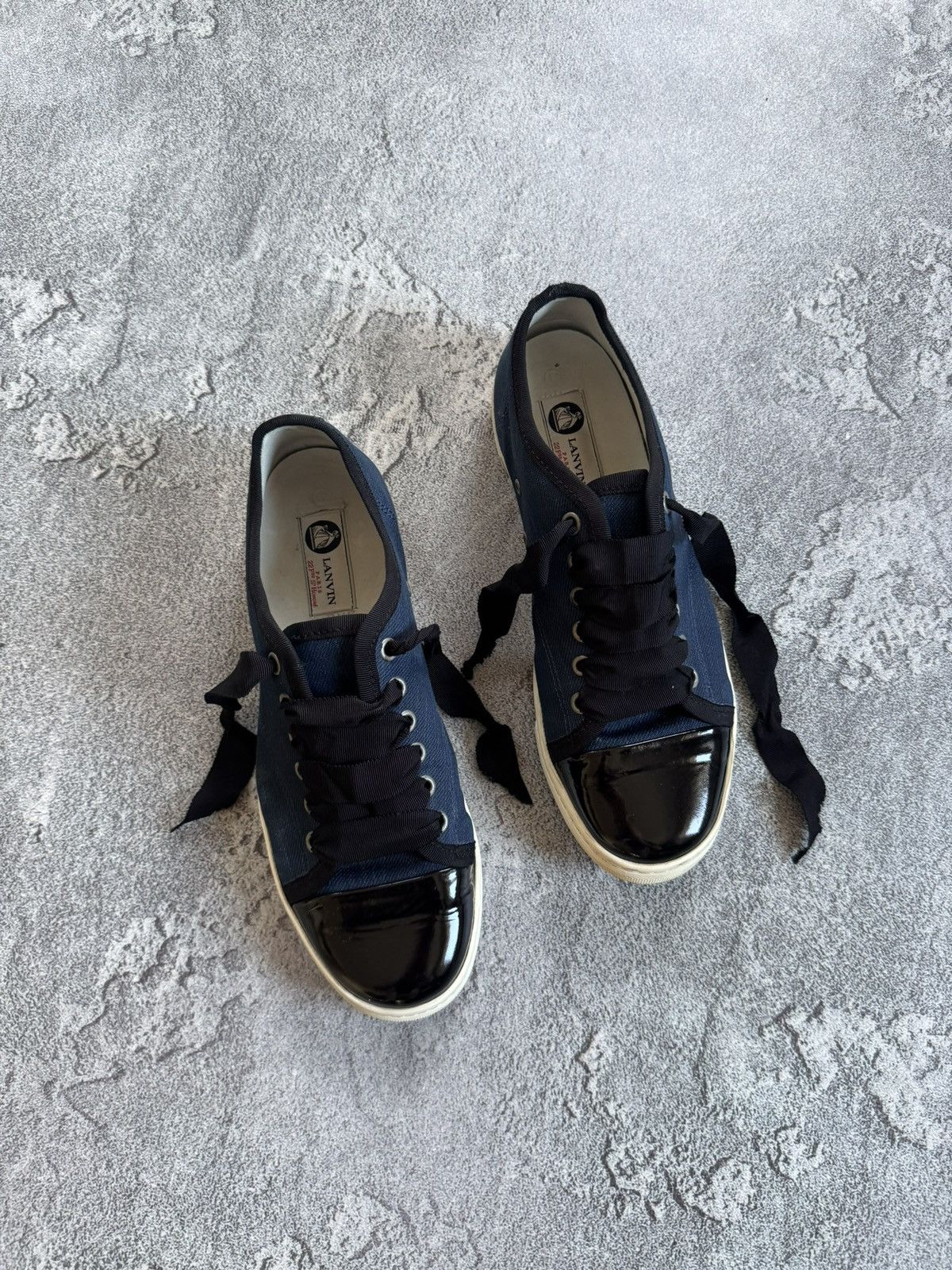 Lanvin Lanvin 40size casual luxury low top sneakers shoes Size US 7 / EU 40 - 2 Thumbnail