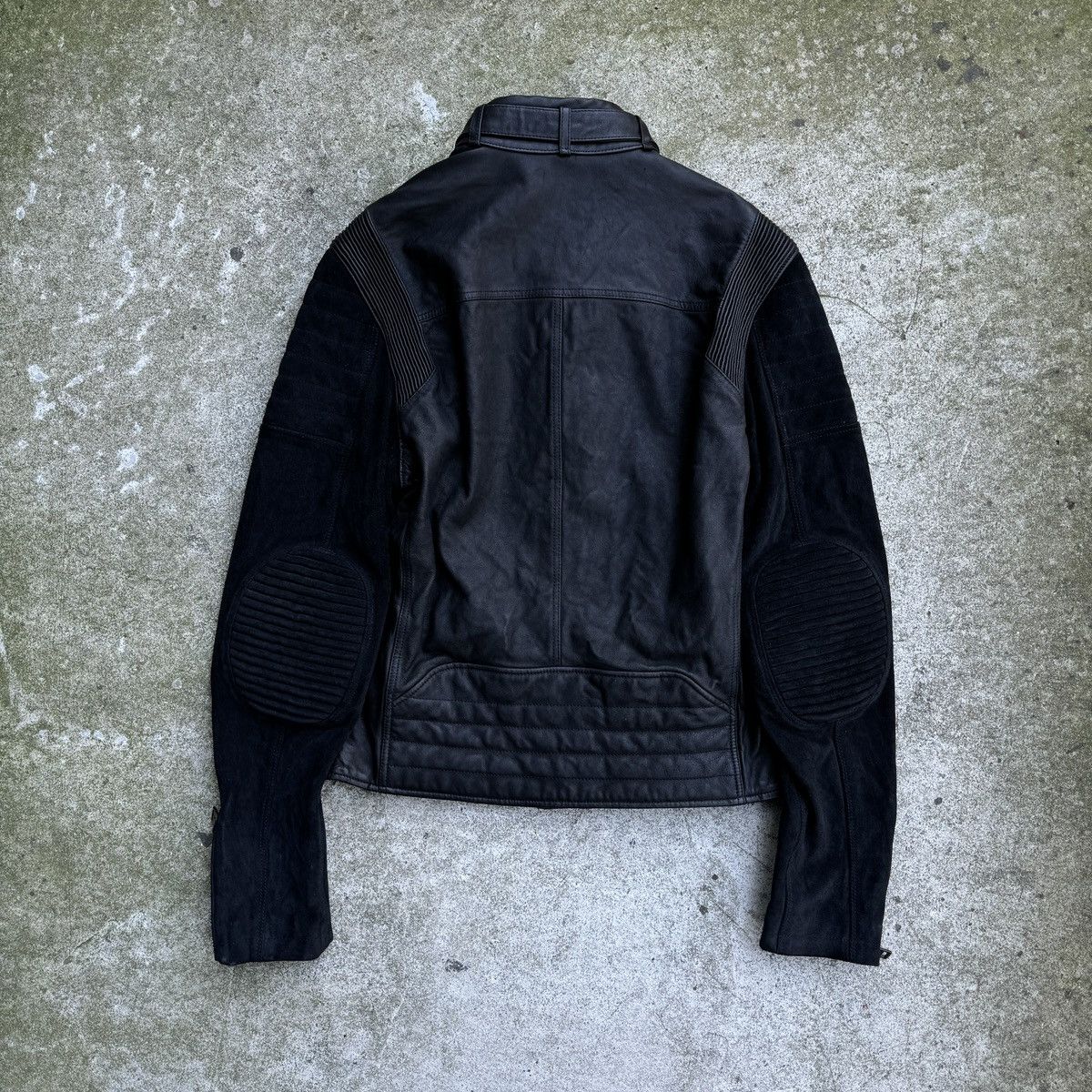 Ralph Lauren Ralph Lauren Black Label Leather Suede Moto Zip Jacket Size US S / EU 44-46 / 1 - 2 Thumbnail