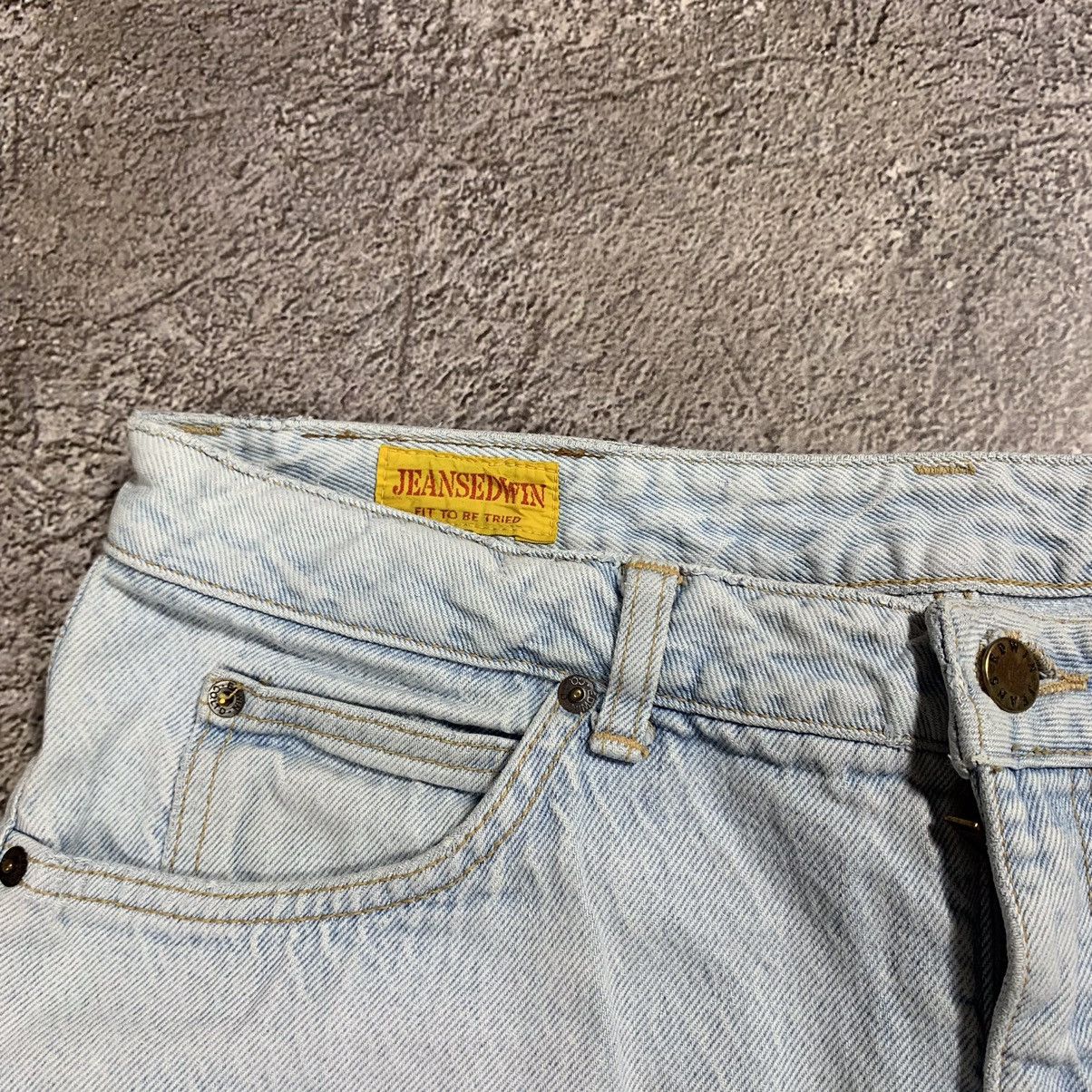 Vintage Vintage 90s Edwin Light Wash Baggy Jeans Archive Japanese 36 Size US 36 / EU 52 - 5 Thumbnail