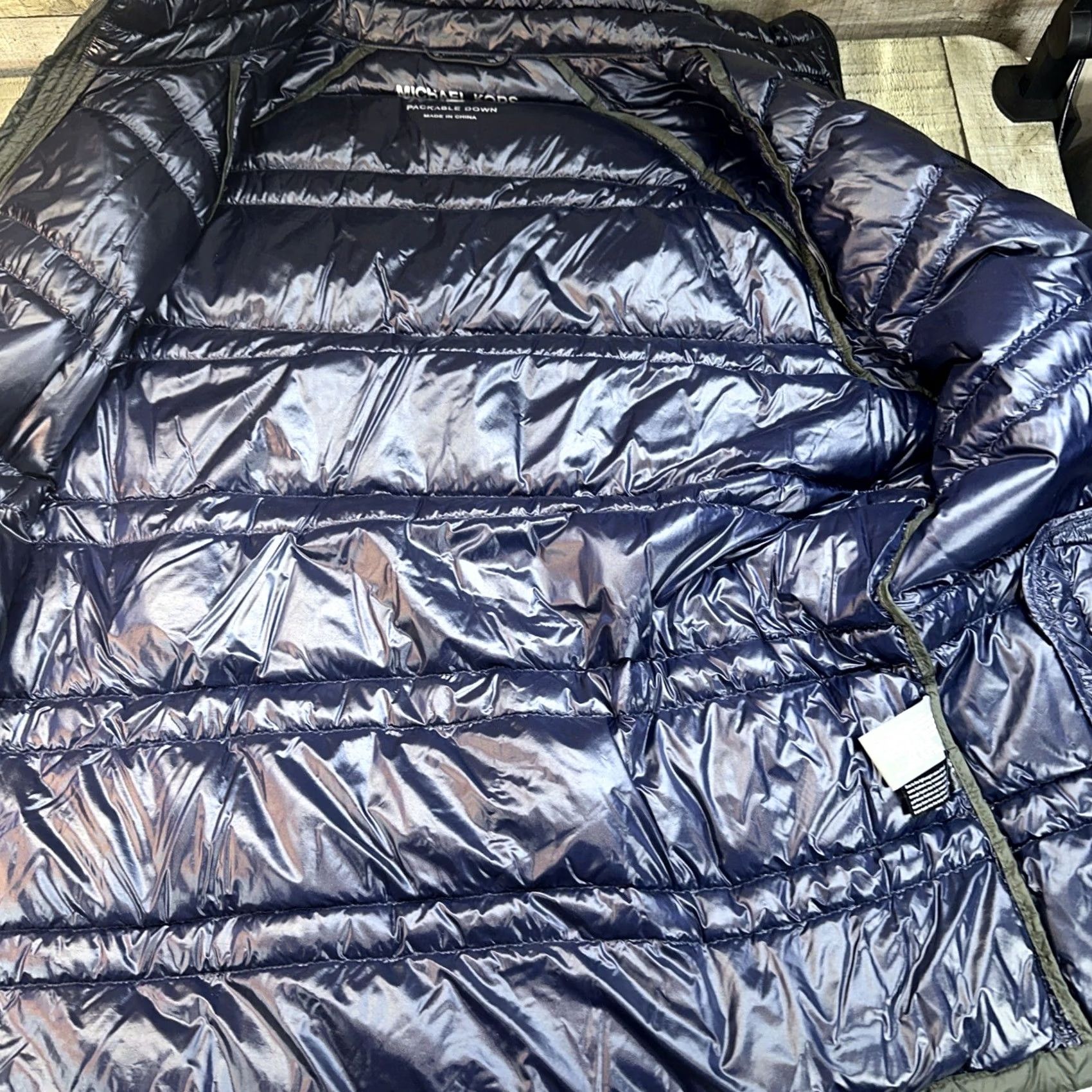 Vintage michael kros puffer jacket Men 2XL Orange Jacket Regular XXL Polyester Winter Coat Size US XXL / EU 58 / 5 - 5 Thumbnail