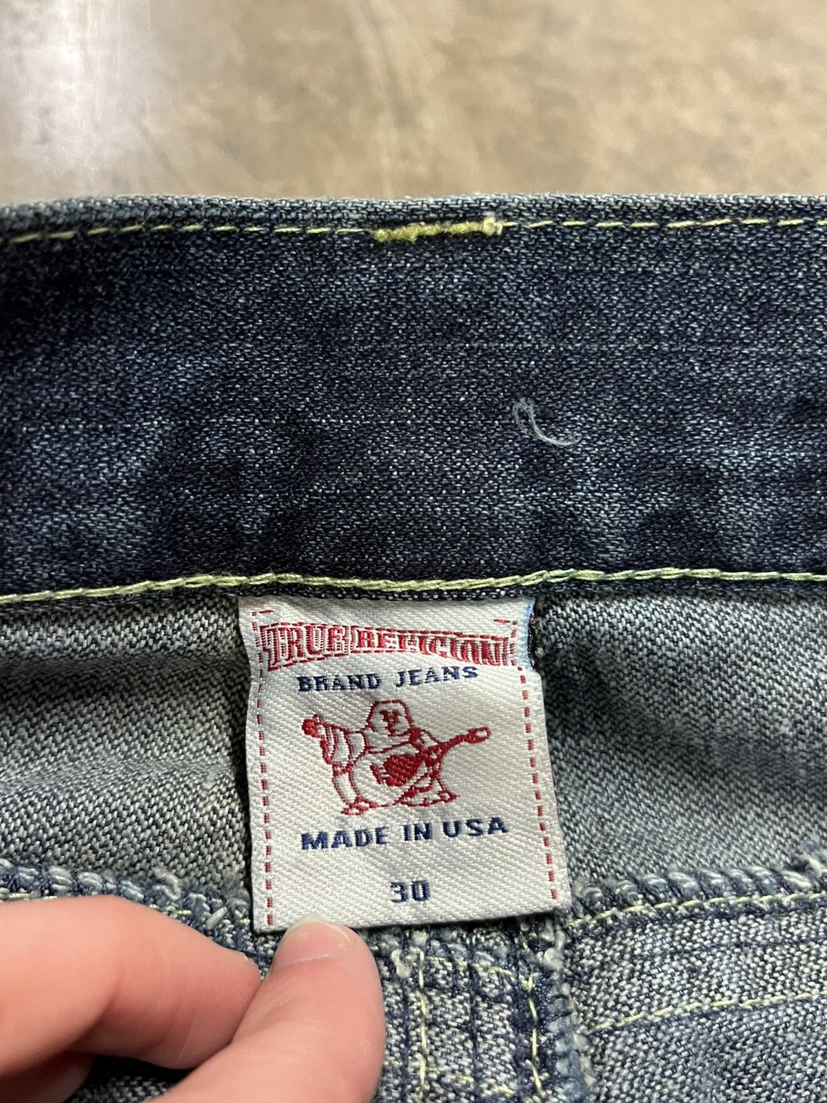 True Religion × Vintage True religion Billy baggy fit vintage denim NWT rare skater Size US 30 / EU 46 - 13 Thumbnail