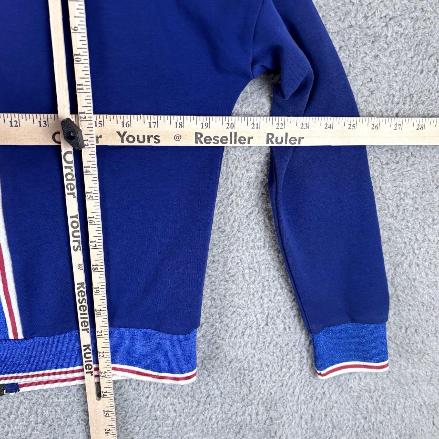 Scotch & Soda Scotch & Soda Men AMS Blue Full Zip Cardigan Jumper Size M Blue Knit Hoodie Shirt? Size US M / EU 48-50 / 2 - 6 Thumbnail