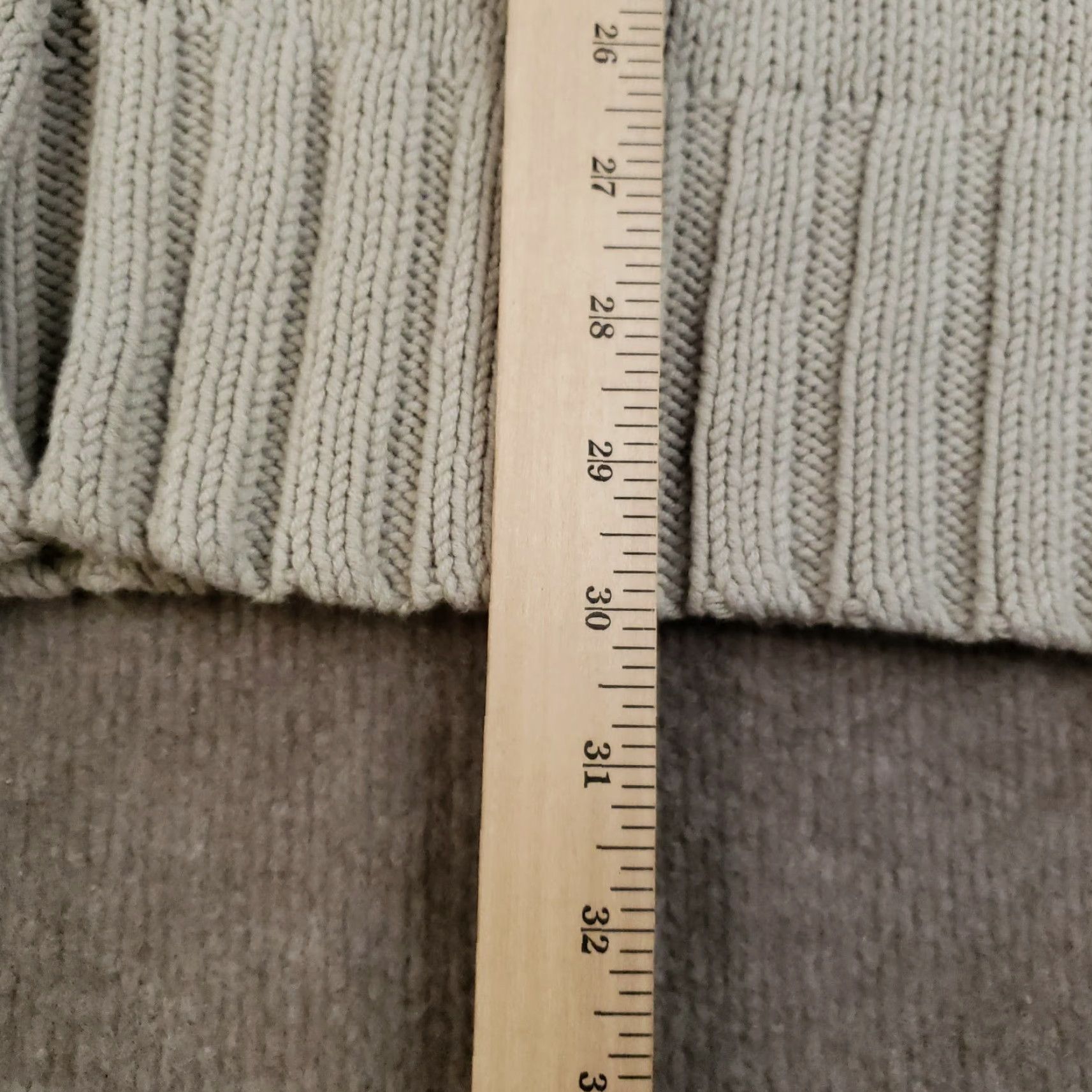 The Territory Ahead Territory Ahead Cardigan Womens Medium Beige Knit Pockets Button Size M / US 6-8 / IT 42-44 - 4 Thumbnail