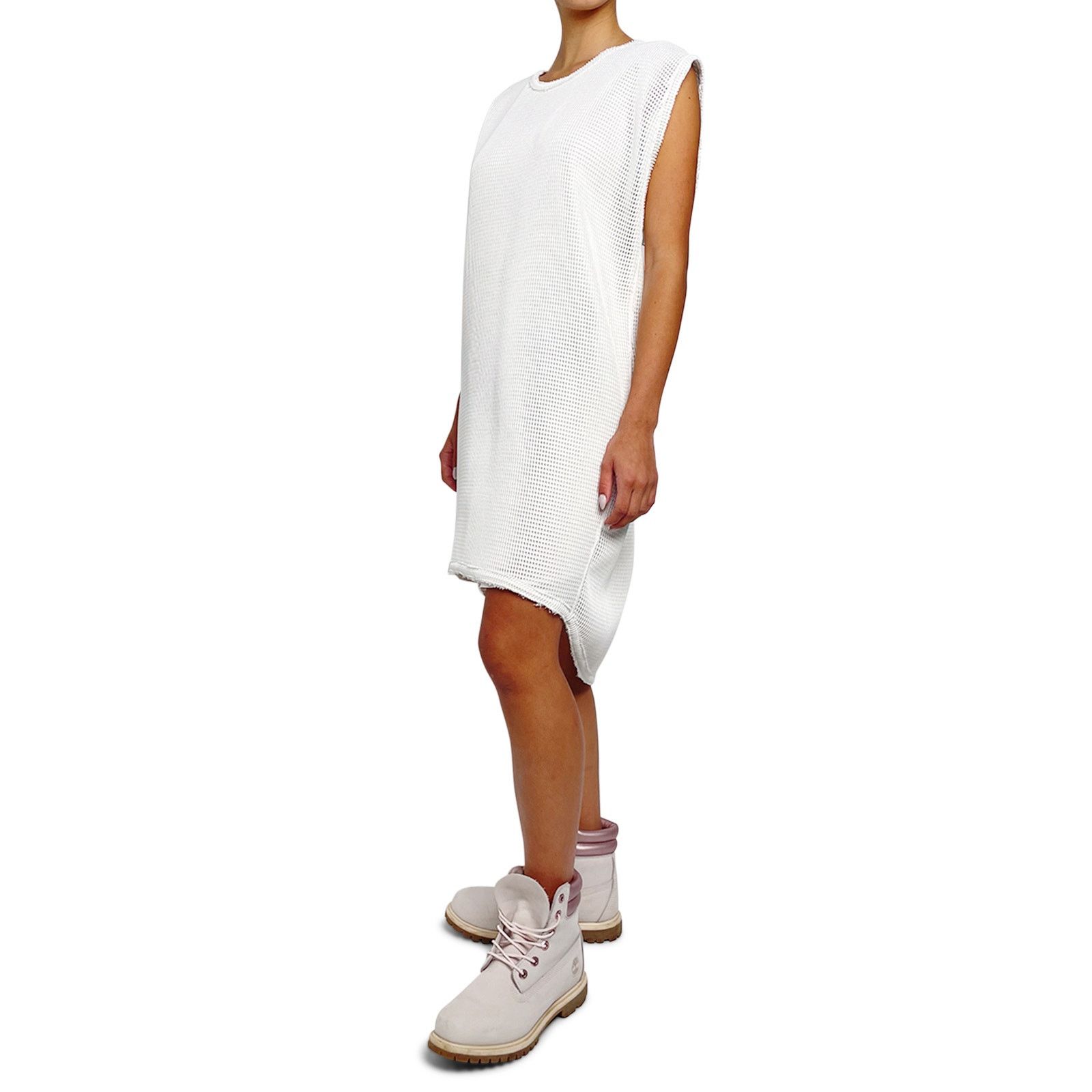 Scanlan Theodore Scanlan Theodore White Mesh / Netted Dress Size M / US 6-8 / IT 42-44 - 2 Thumbnail