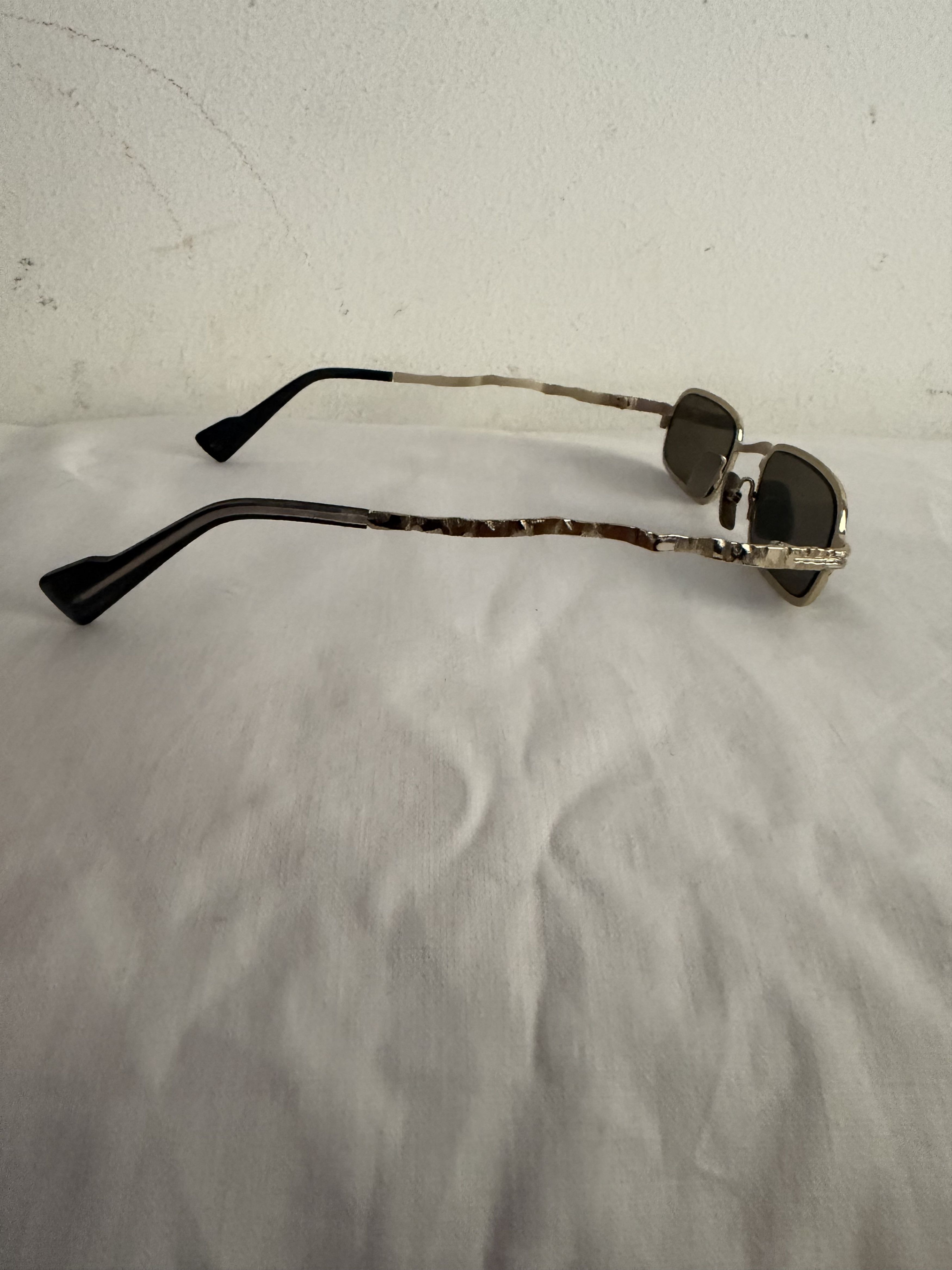 Kuboraum Kuboraum Mask Z18 Hand-Hammered Sunglasses Size ONE SIZE - 6 Thumbnail