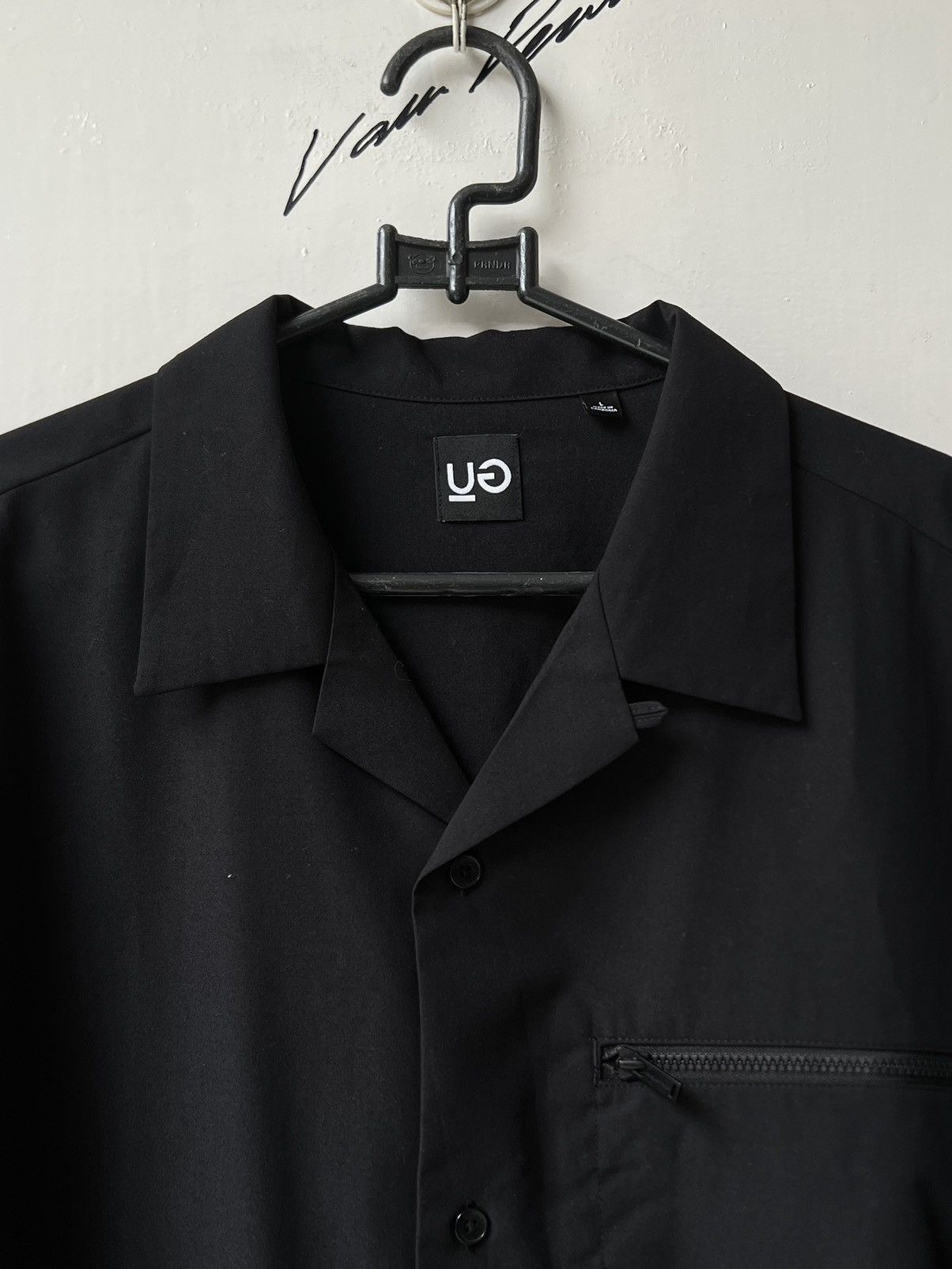 GU × Undercover GU Black Boxy Shirt Size US L / EU 52-54 / 3 - 4 Thumbnail