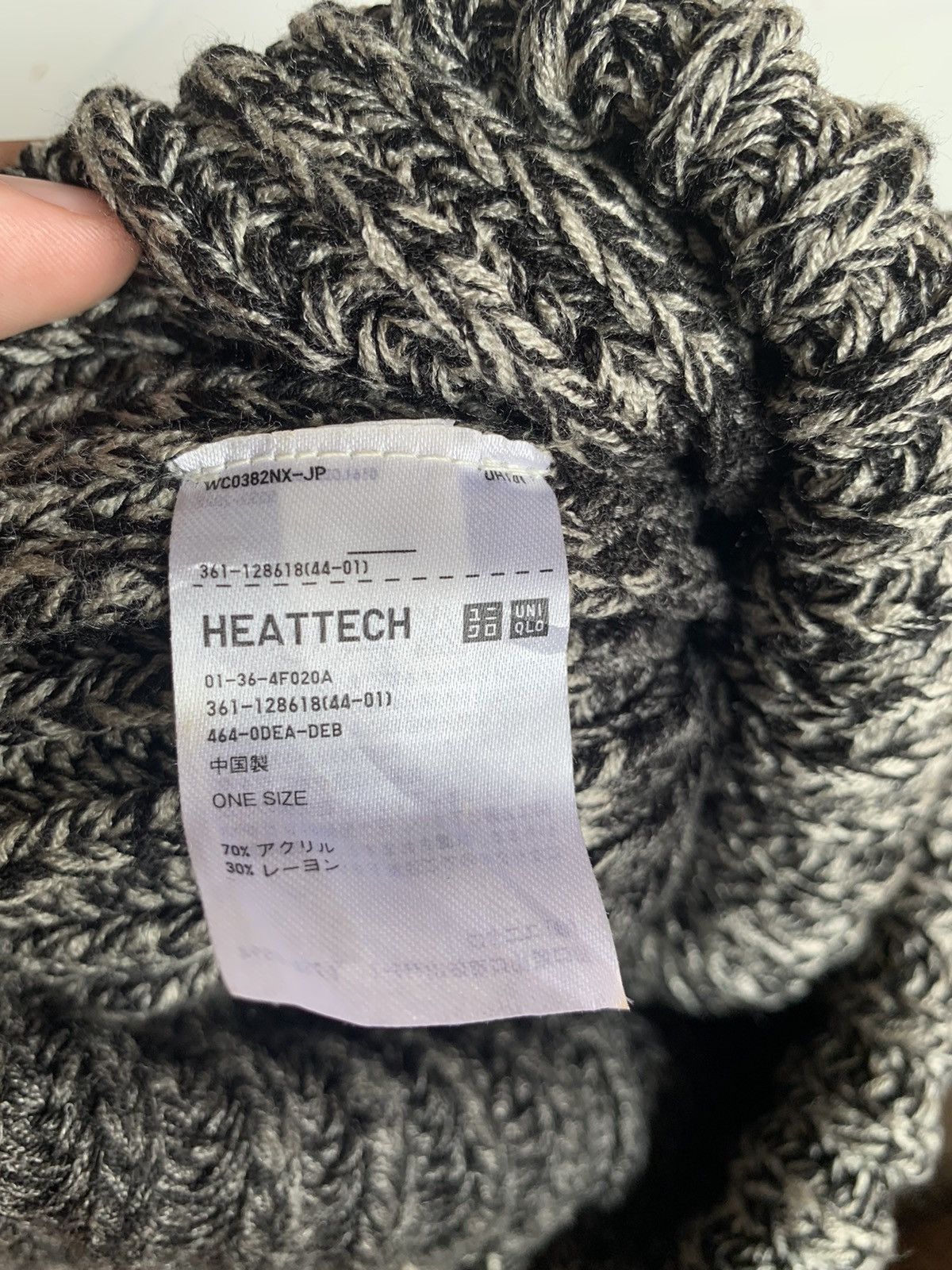 14th Addiction × Vintage Knitted Uniqlo Streetwear Winter Sessions Long Beanie Hats Size ONE SIZE - 8 Thumbnail